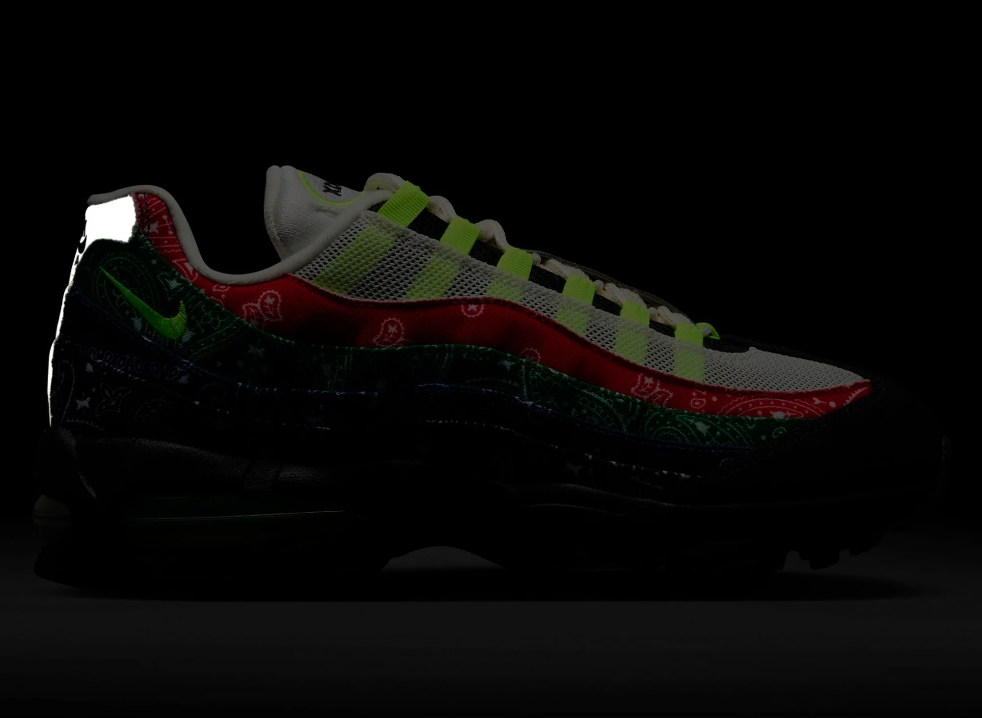 Nike Air Max 95 Big Bubble SP in Sail / Volt - Image 6