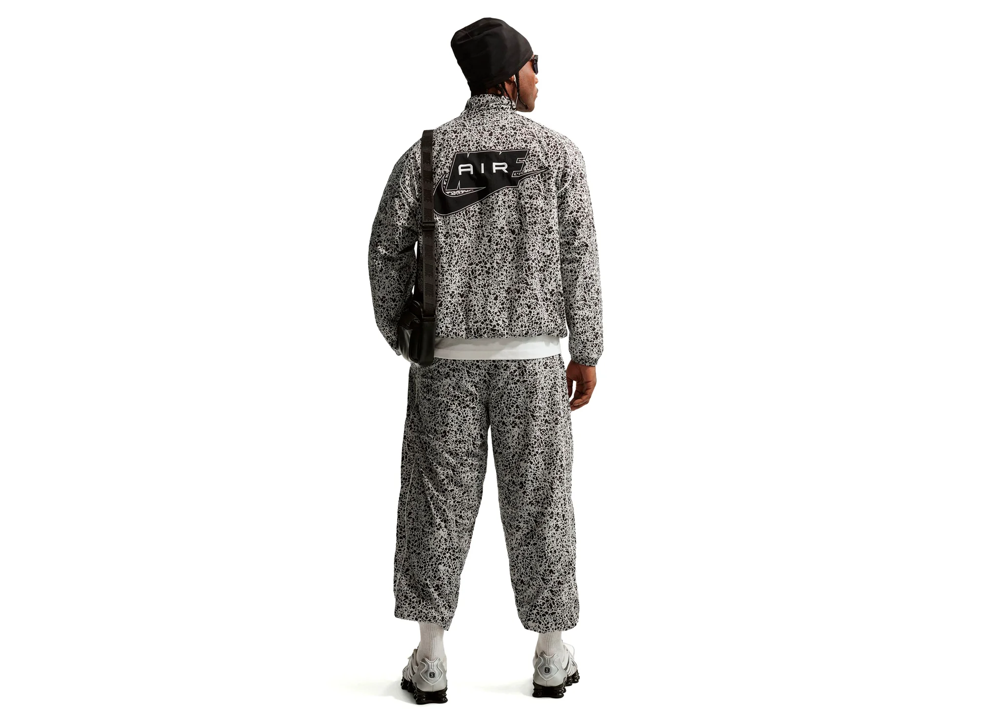 Nike Air Woven Jacket in Light Bone - Image 2
