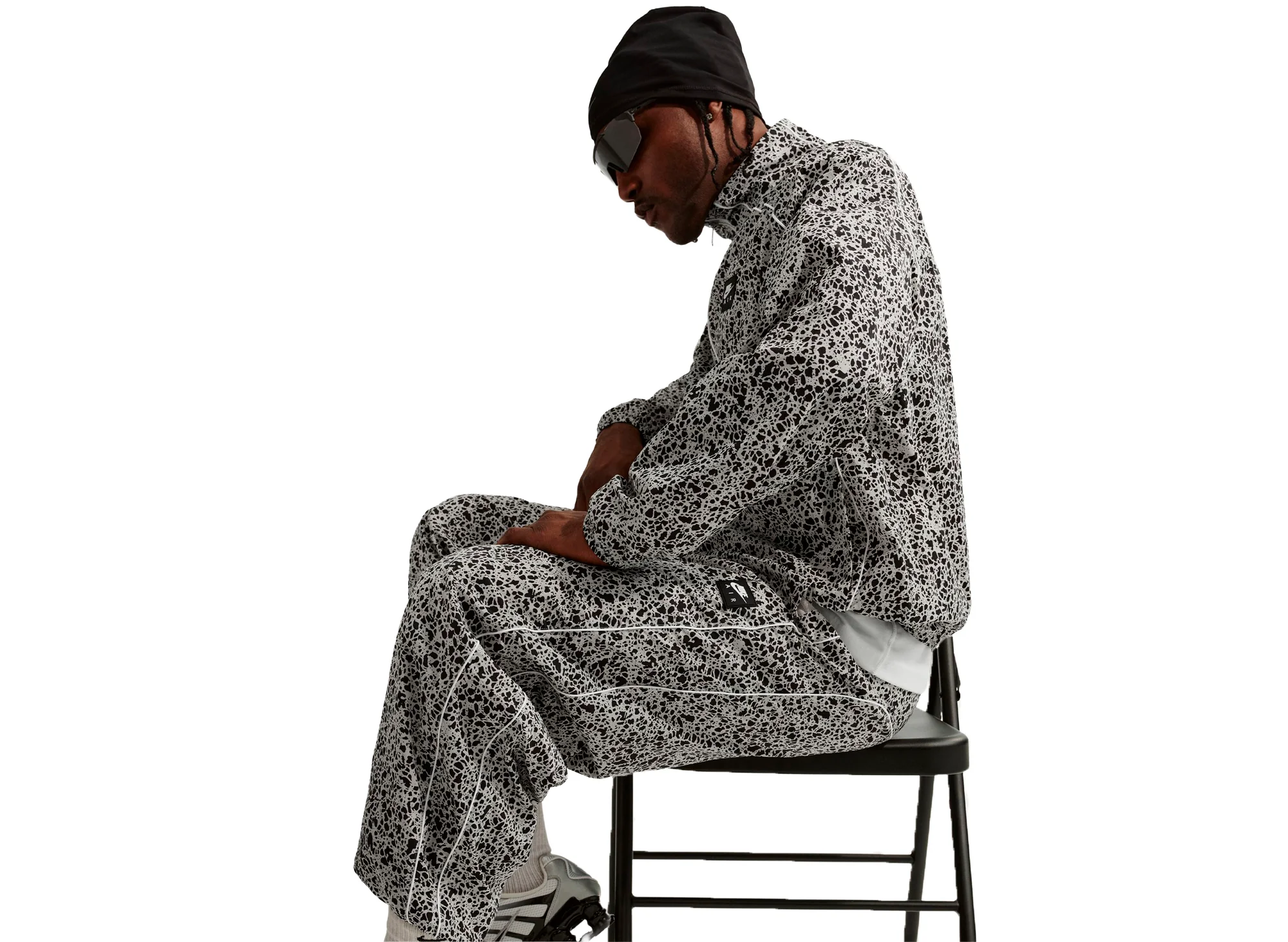 Nike Air Woven Pants in Light Bone - Image 5