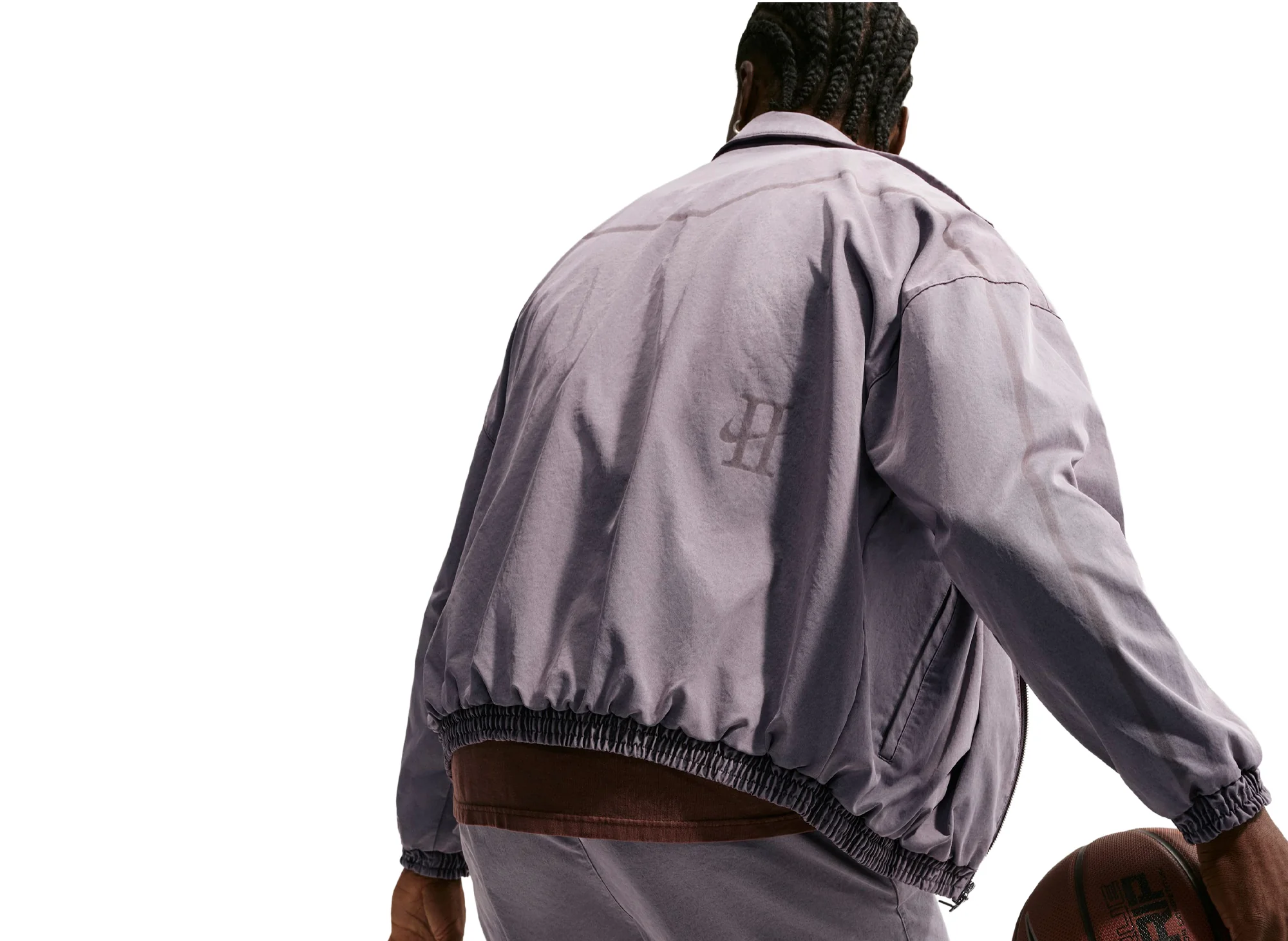Nike Book Dri-FIT Woven Game Jacket in Tattoo - Image 5