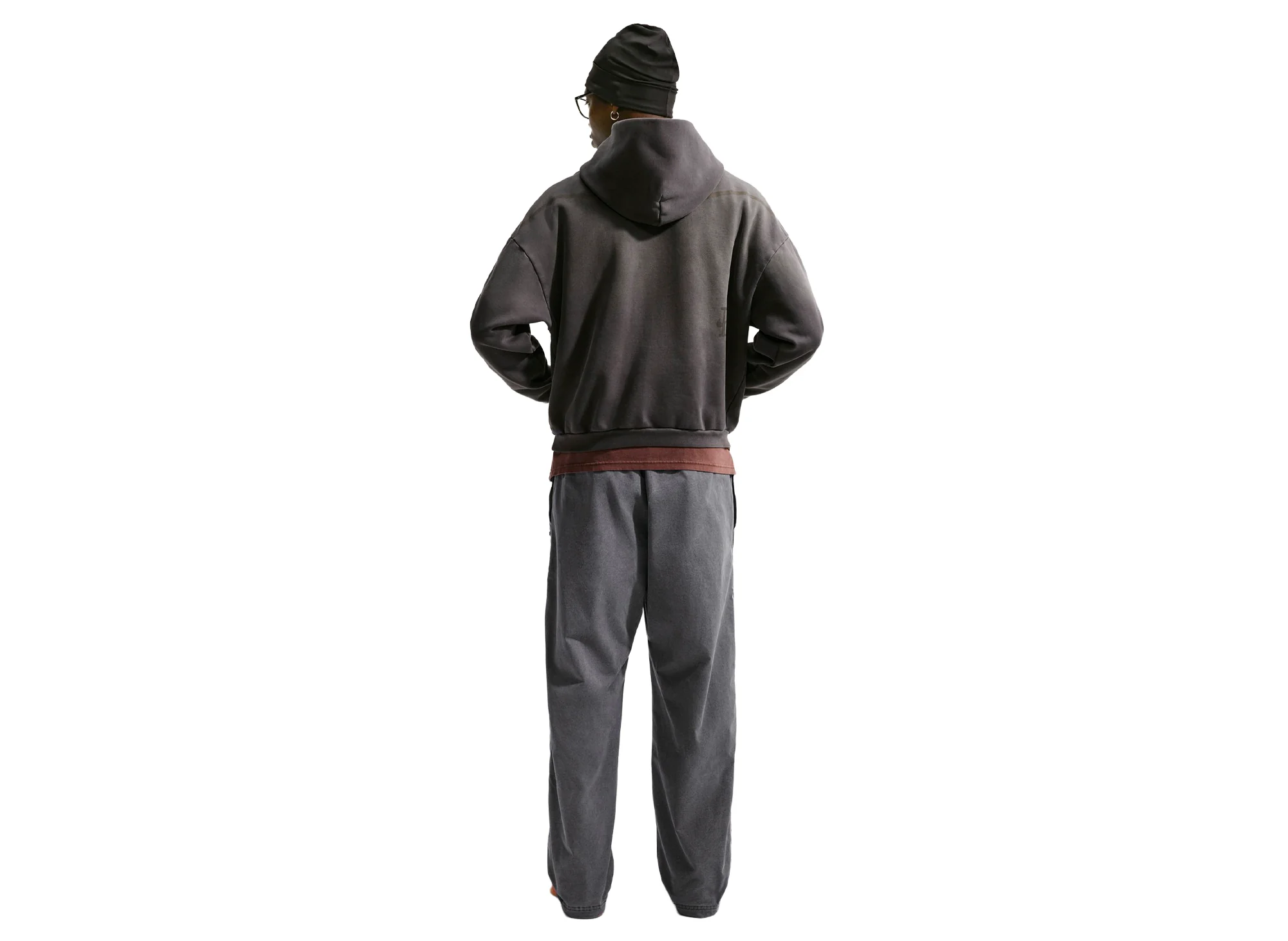 Nike Book Dri-FIT Woven Game Pants in Black - Image 2