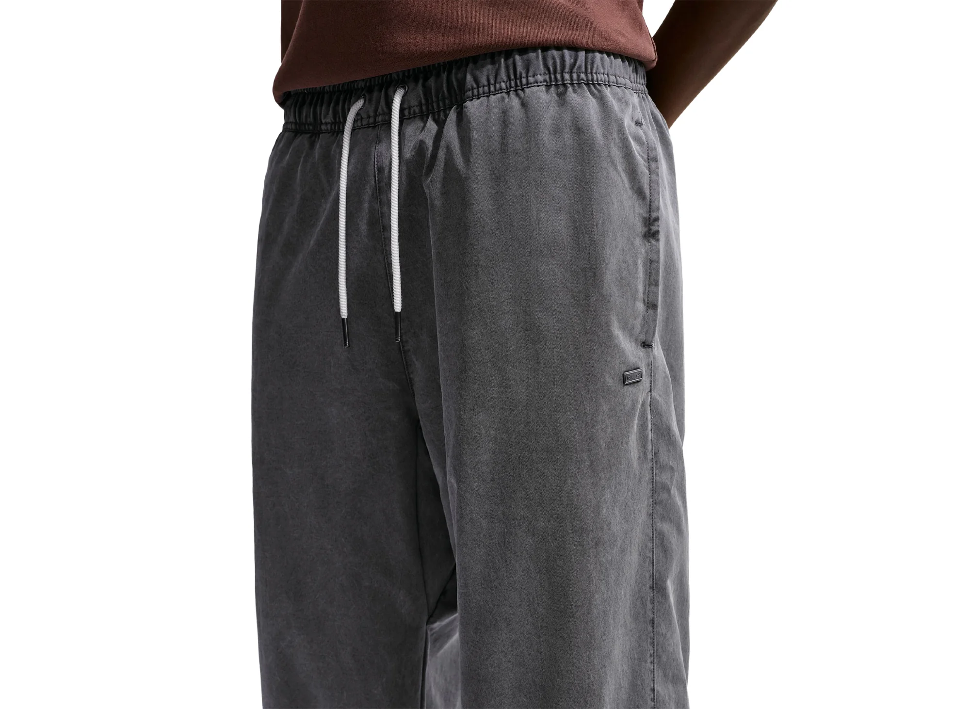 Nike Book Dri-FIT Woven Game Pants in Black - Image 3