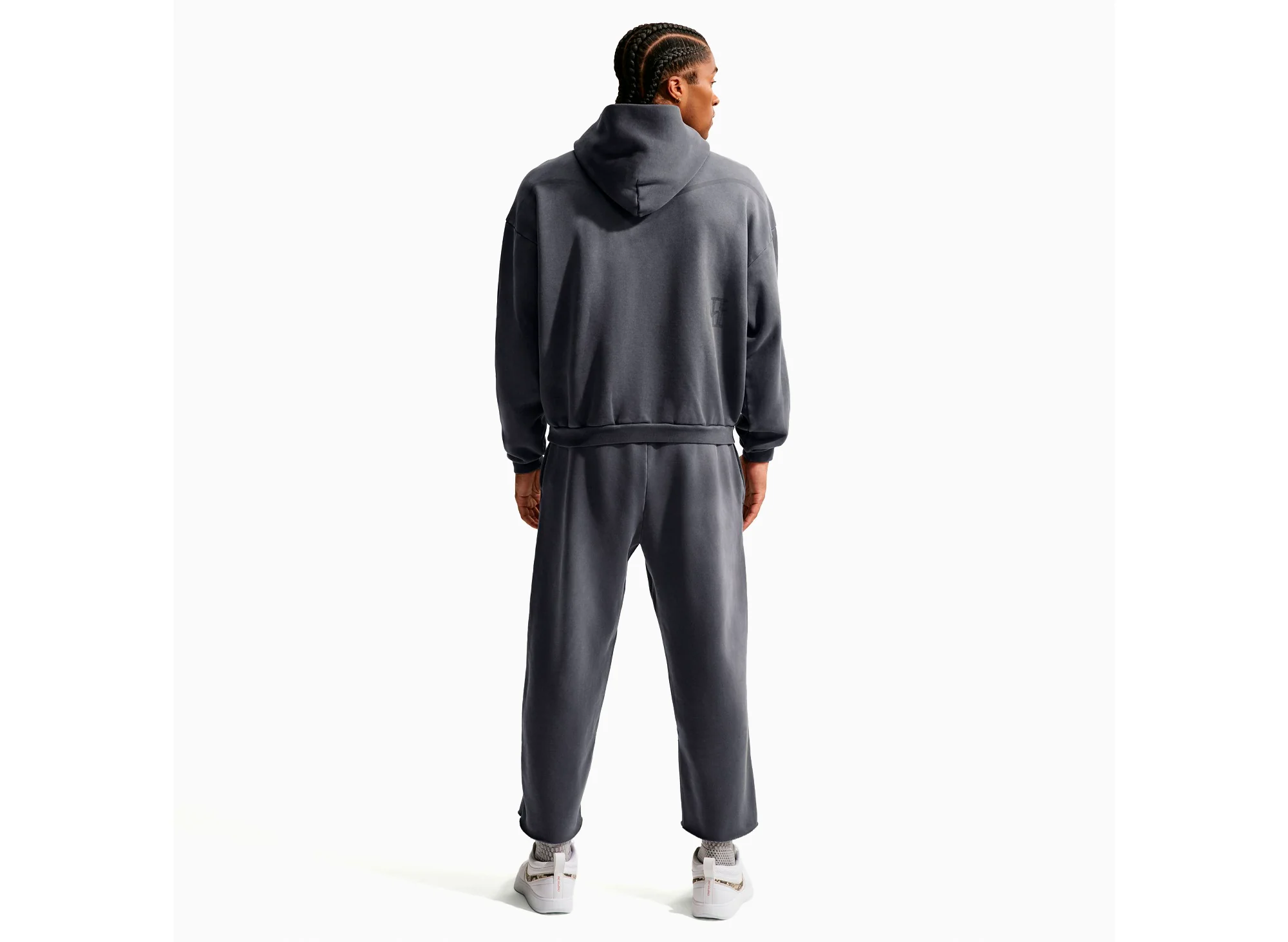 Nike Book Standard Issue Brushed Pants in Black - Image 2
