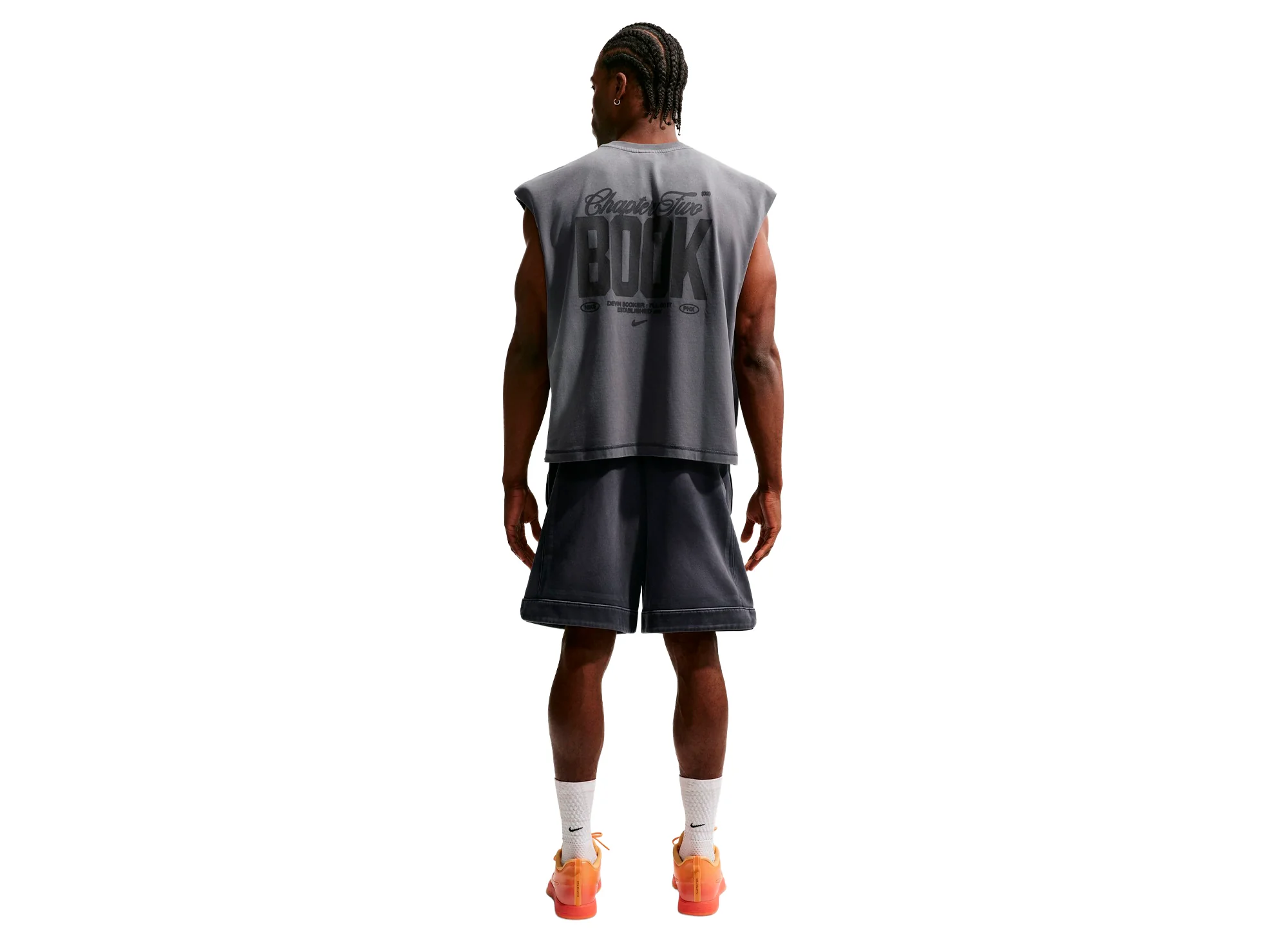 Nike Book Standard Issue Dri-FIT Sleeveless Game Top in Black - Image 2