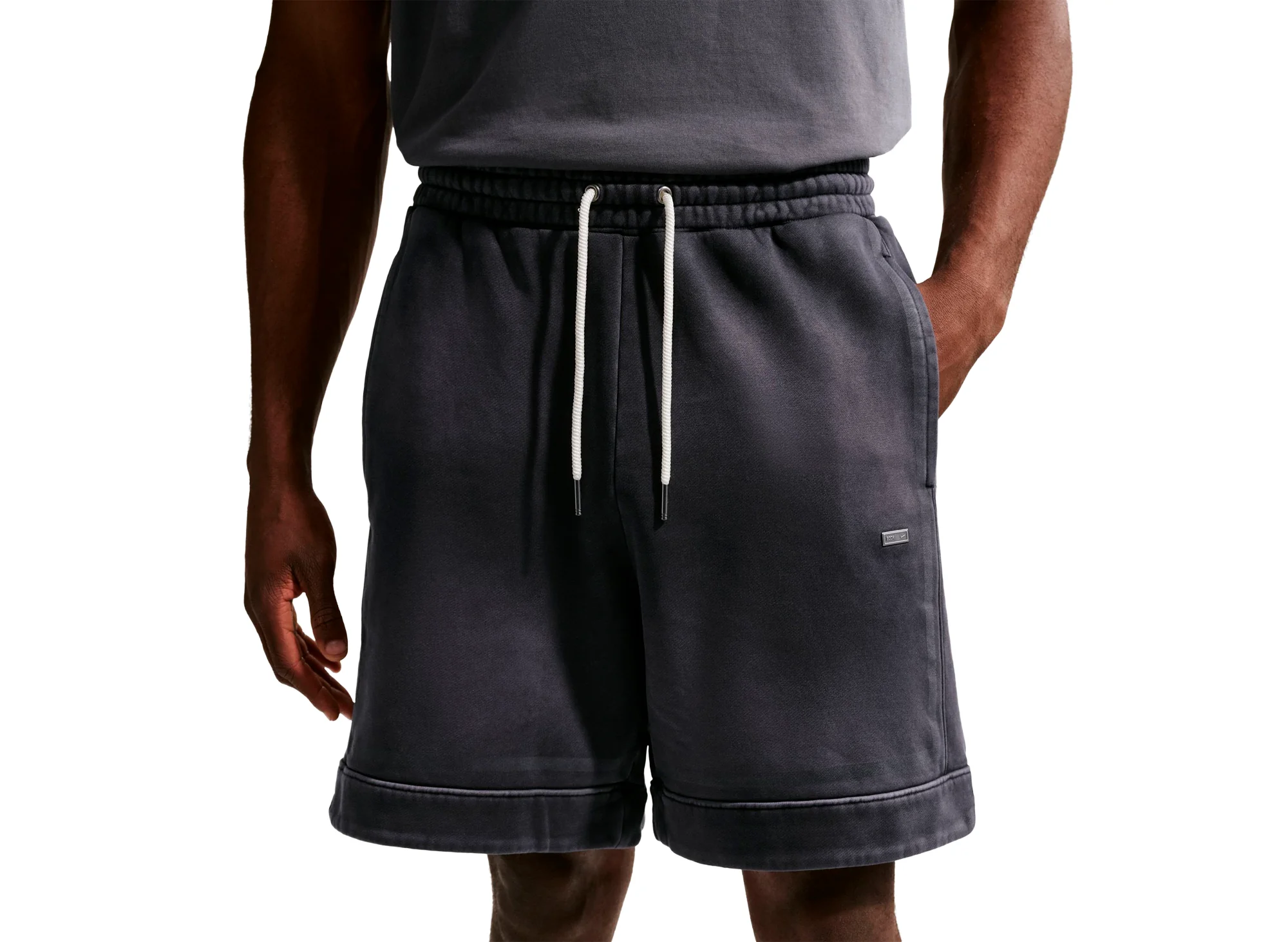 Nike Book Standard Issue Shorts in Black - Image 3