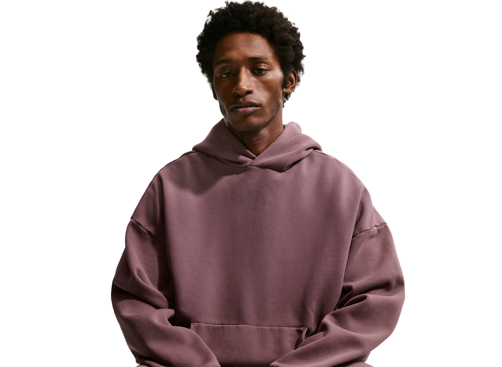 Nike Book Standard Issue Therma-FIT Brushed Pullover Hoodie in Tattoo - Image 3