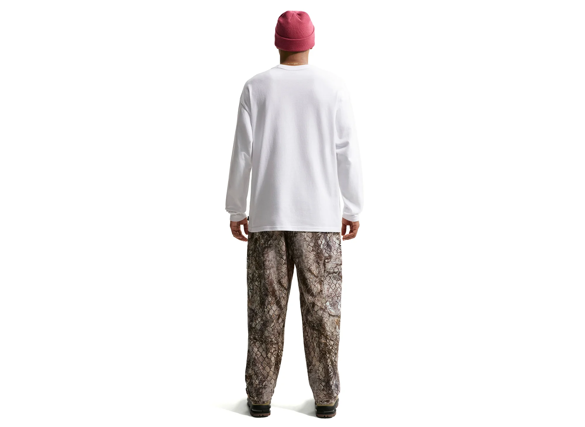 Nike Club Woven Cargo Pants in Khaki - Image 2