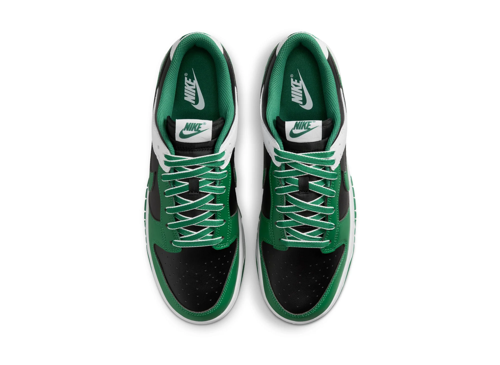 Nike Dunk Low Retro in Black / Clover - Image 4