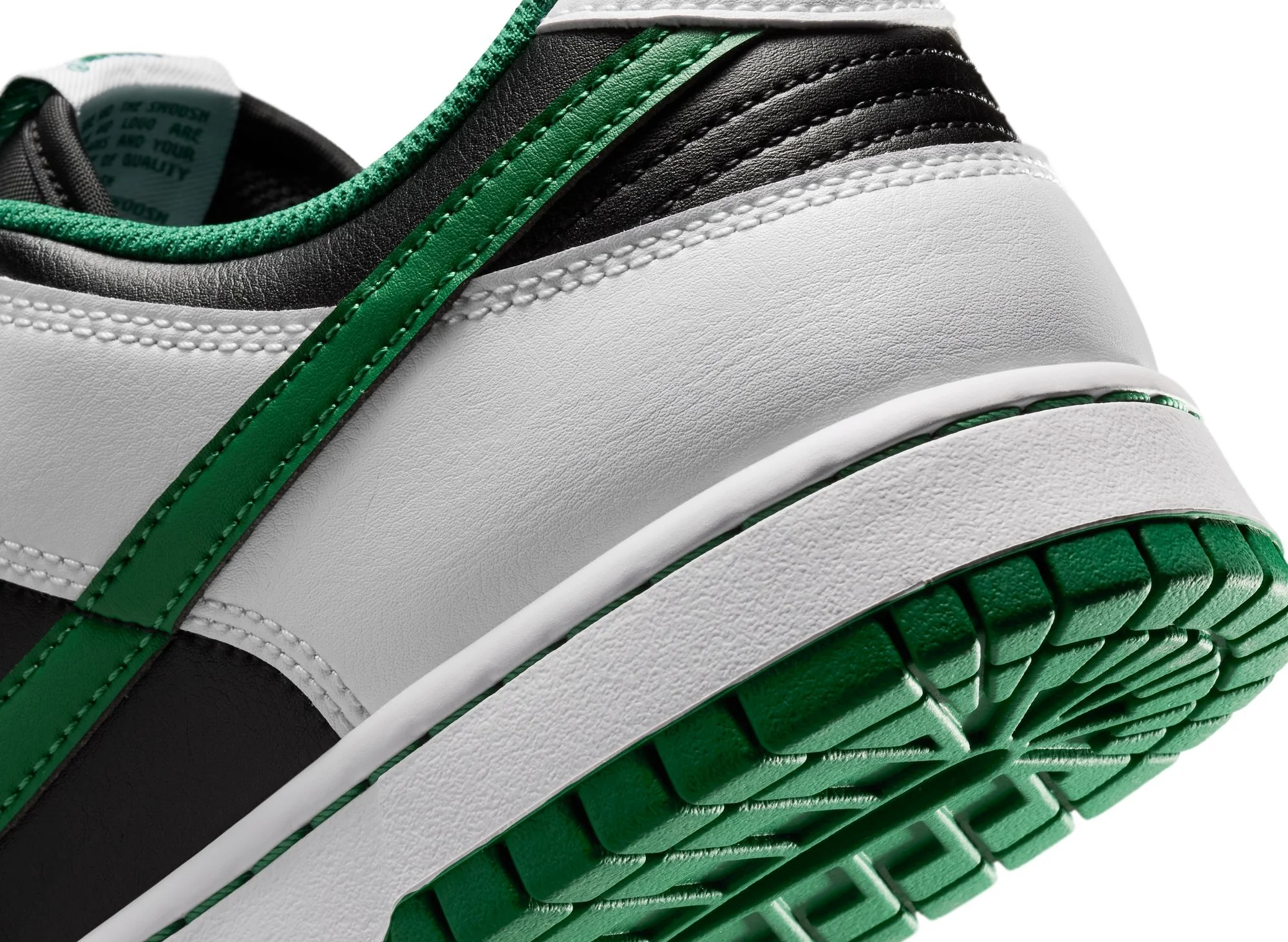 Nike Dunk Low Retro in Black / Clover - Image 6