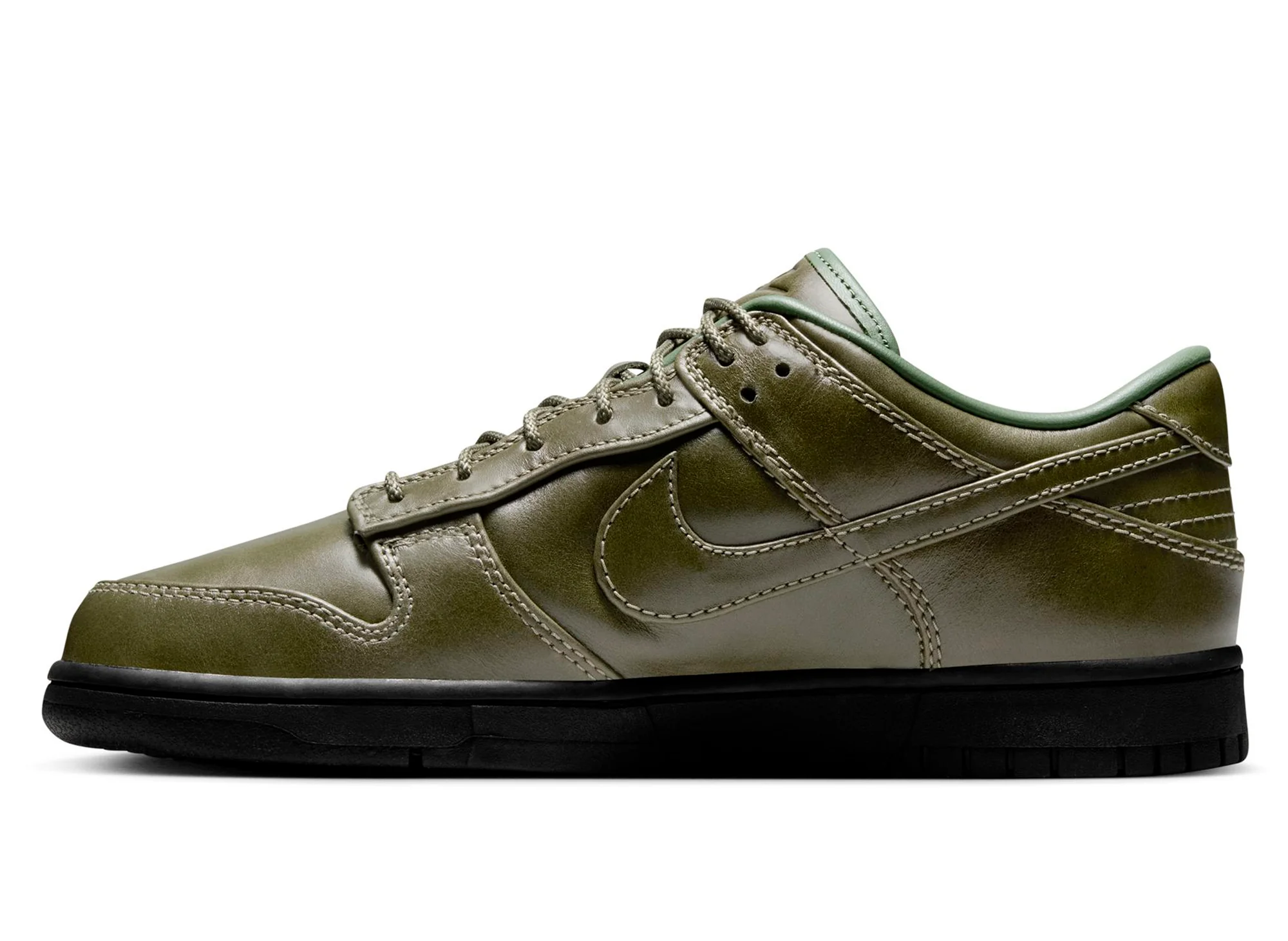 Nike Dunk Low Retro Premium QS in Army Olive - Image 3