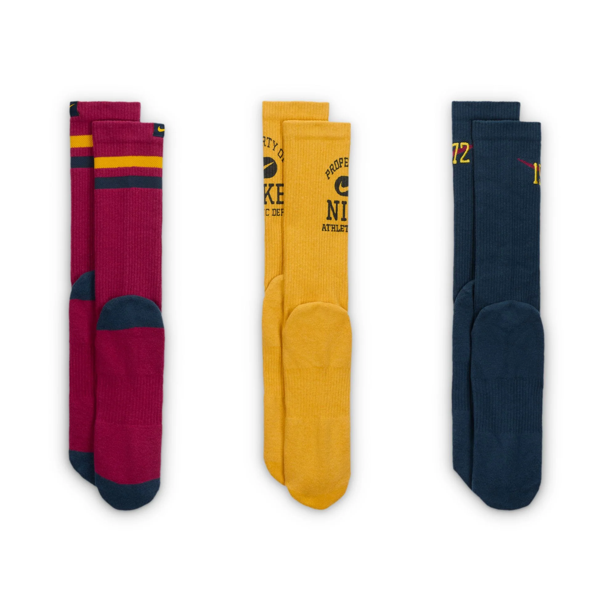 Nike Everyday Cushioned 3 Pack Socks - Image 2