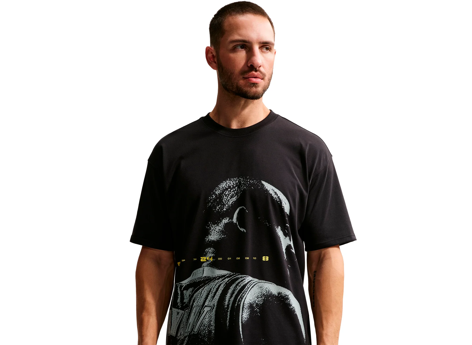 Nike Kobe Dri-FIT Basketball T-Shirt in Black - Image 3