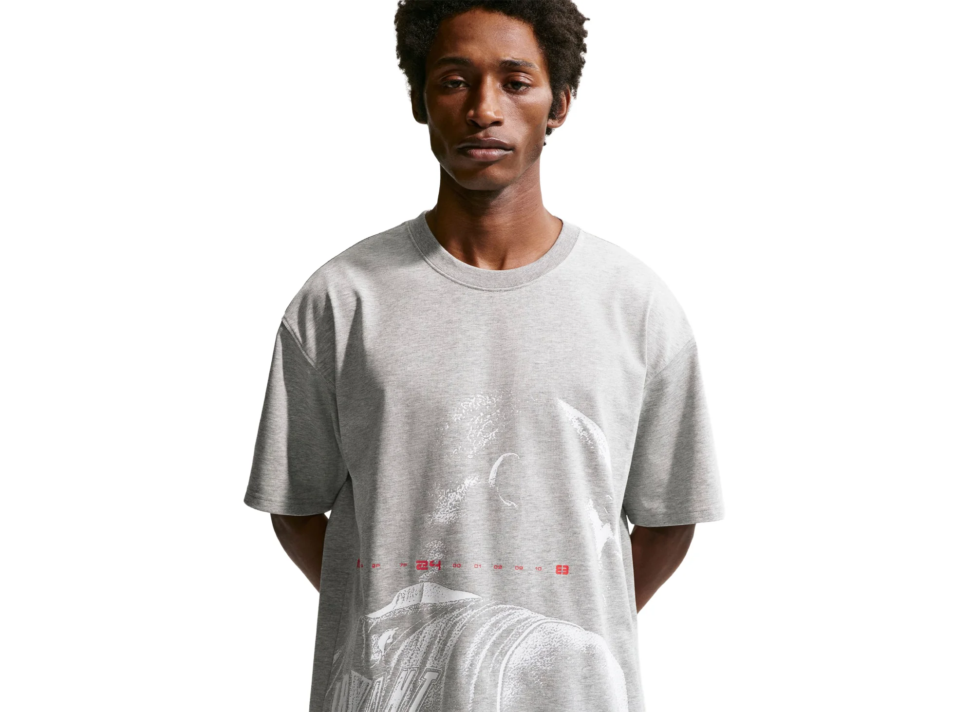 Nike Kobe Dri-FIT Basketball T-Shirt in Dark Grey Heather - Image 3