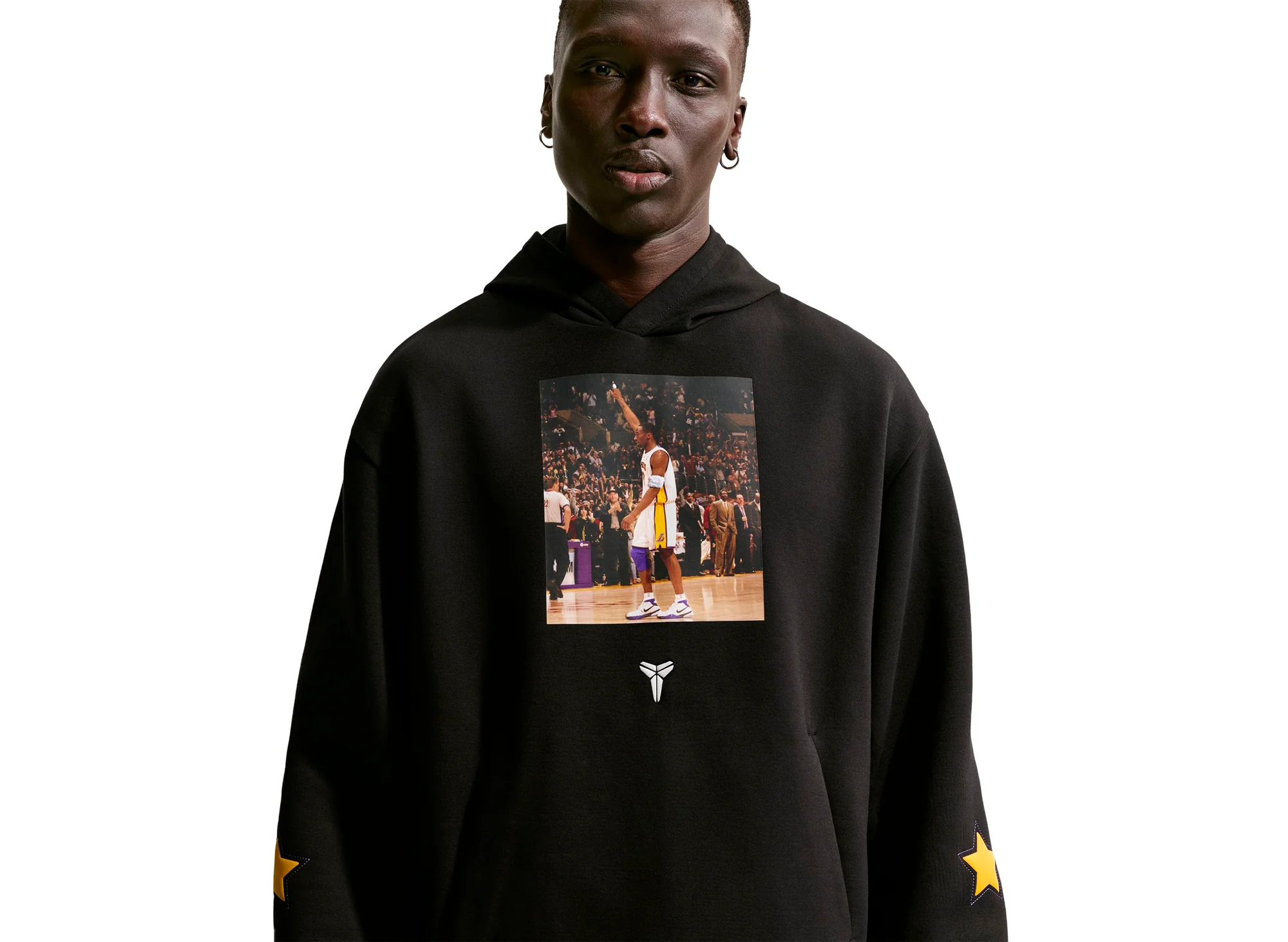 Nike Kobe Dri-FIT Fleece Pullover Hoodie in Black - Image 3