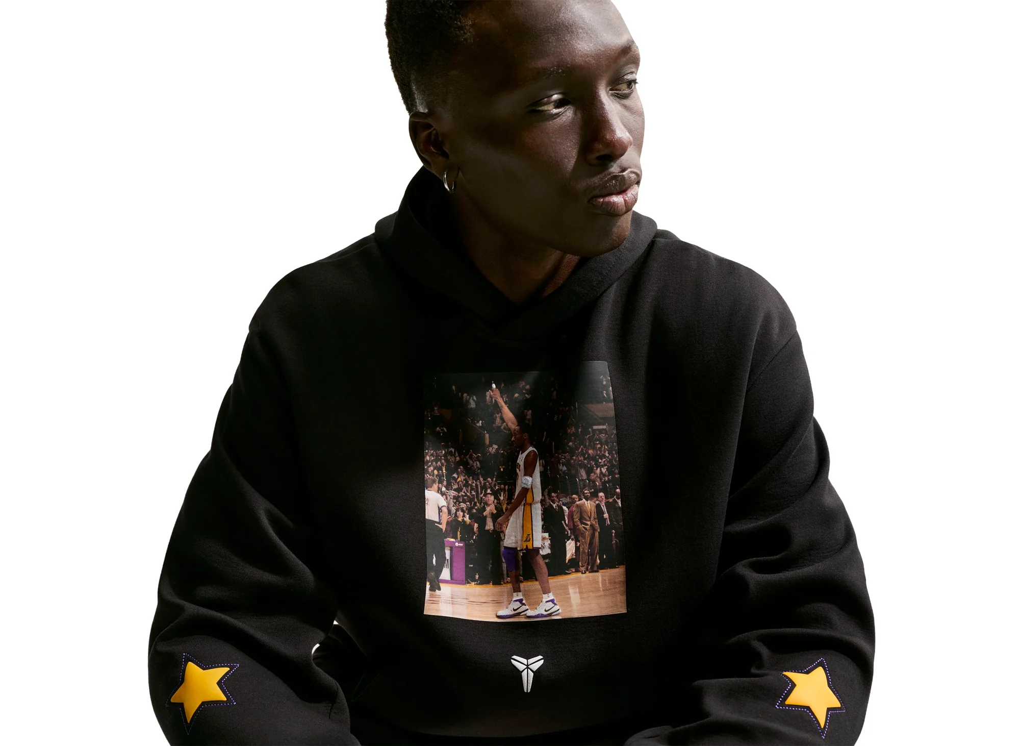 Nike Kobe Dri-FIT Fleece Pullover Hoodie in Black - Image 5