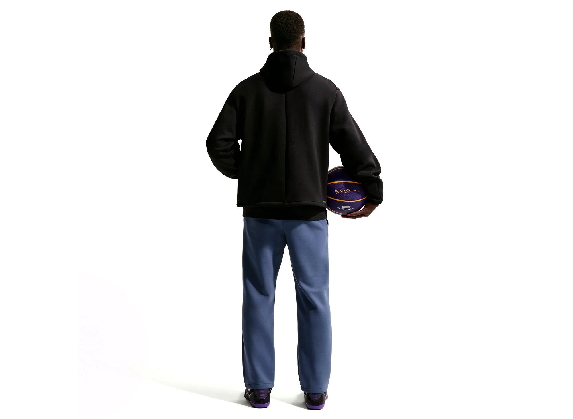 Nike Kobe Dri-FIT Fleece Pullover Hoodie in Black - Image 2