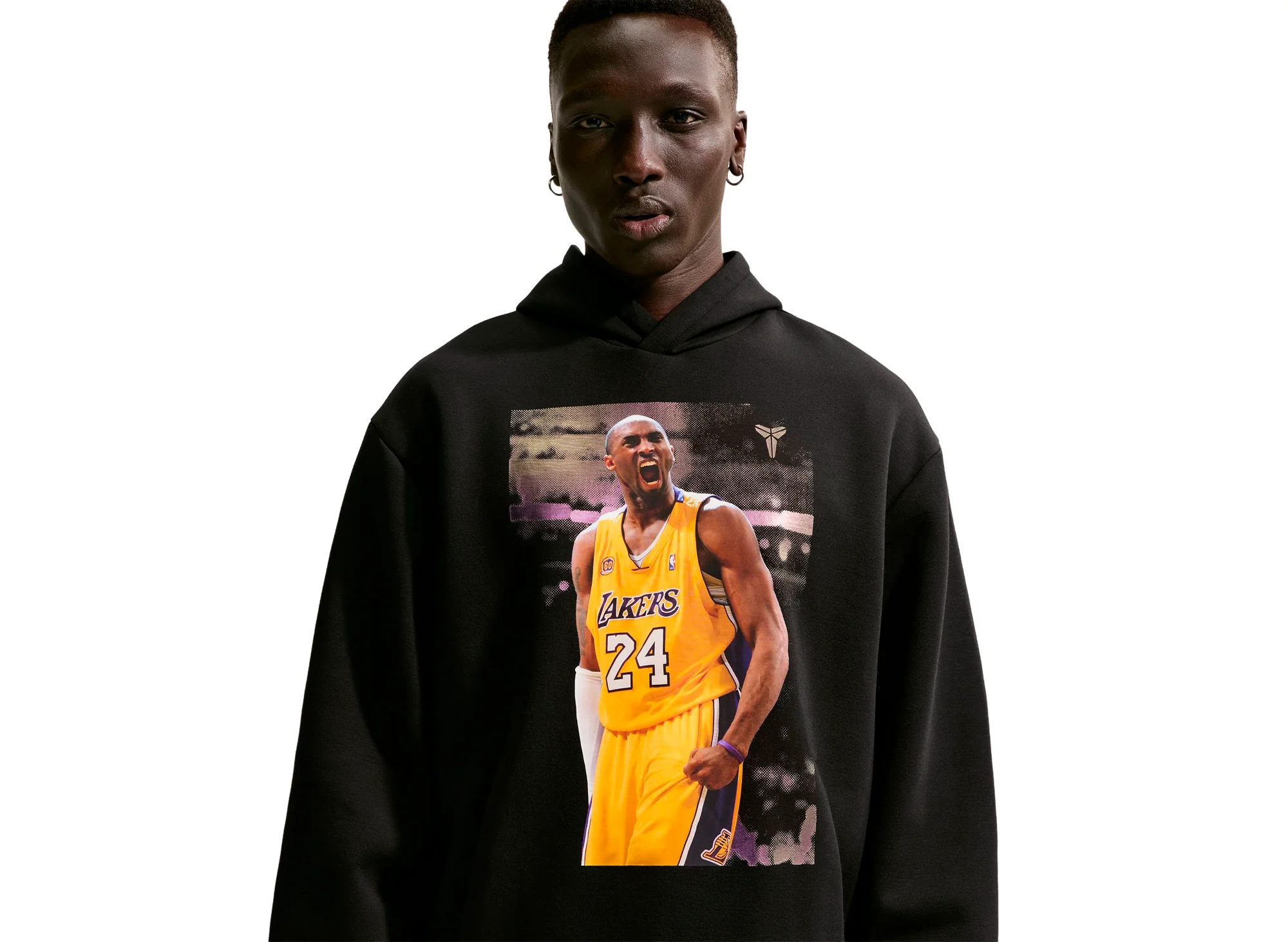 Nike Kobe Dri-FIT Fleece Pullover Hoodie in Black - Image 3