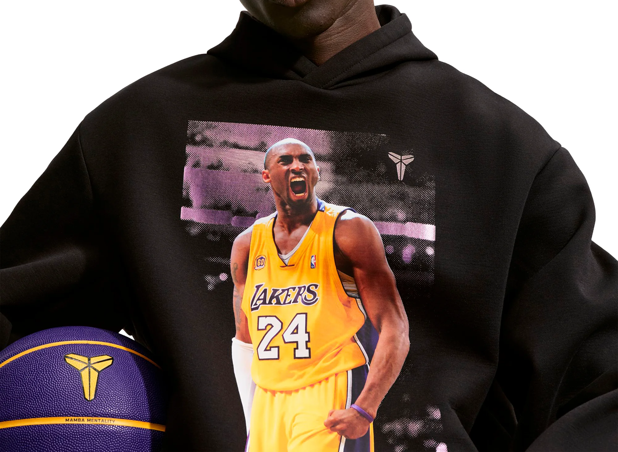 Nike Kobe Dri-FIT Fleece Pullover Hoodie in Black - Image 5