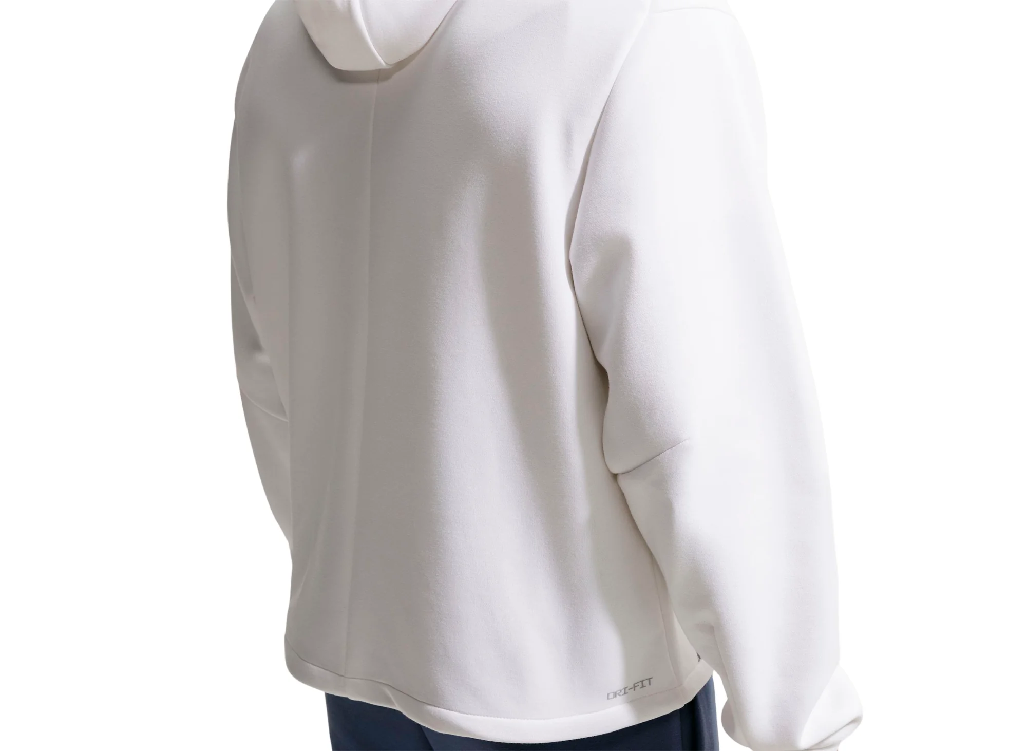 Nike Kobe Dri-FIT Fleece Pullover Hoodie in White / Black - Image 6