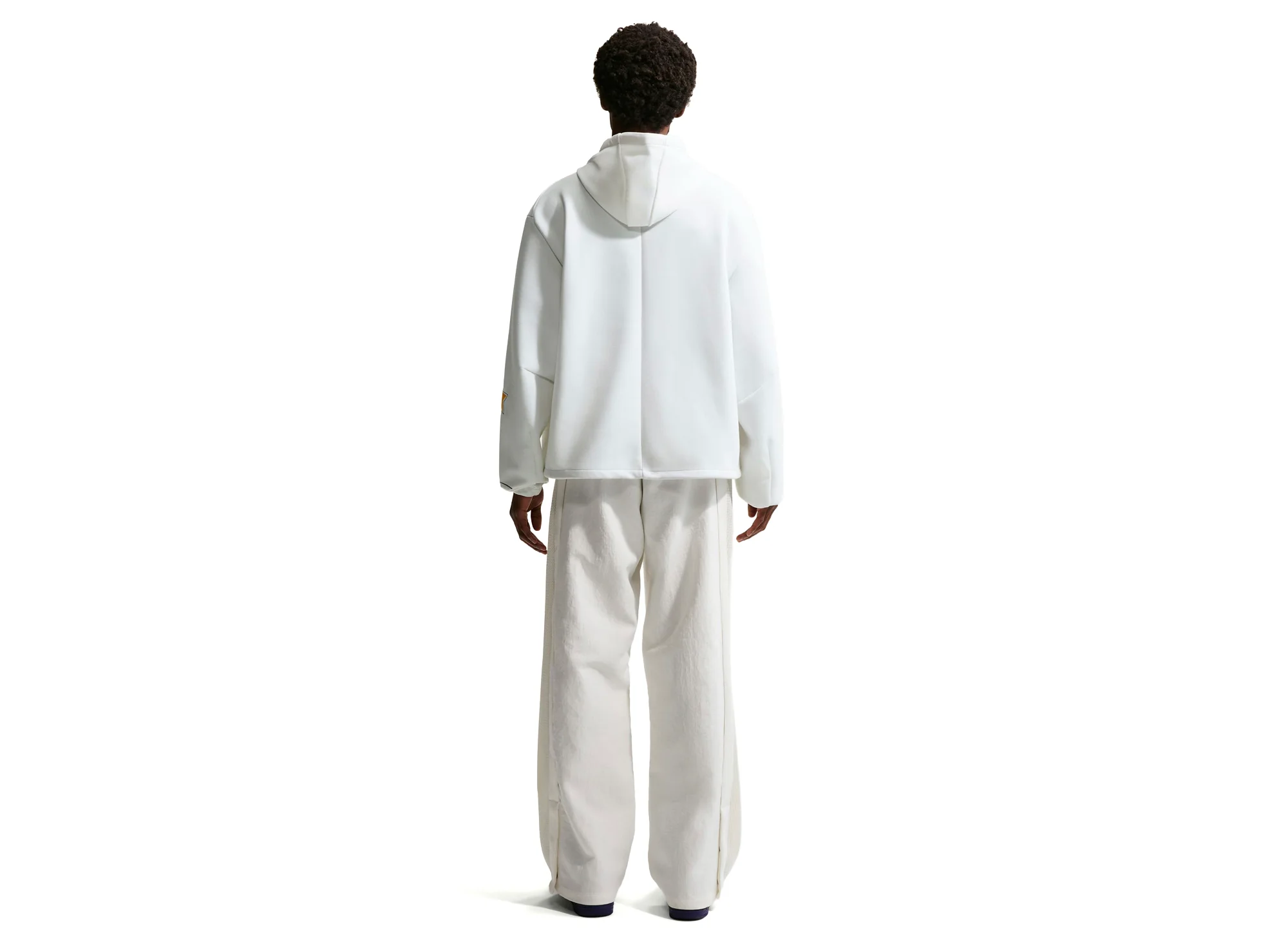 Nike Kobe Dri-FIT Fleece Pullover Hoodie in White - Image 2