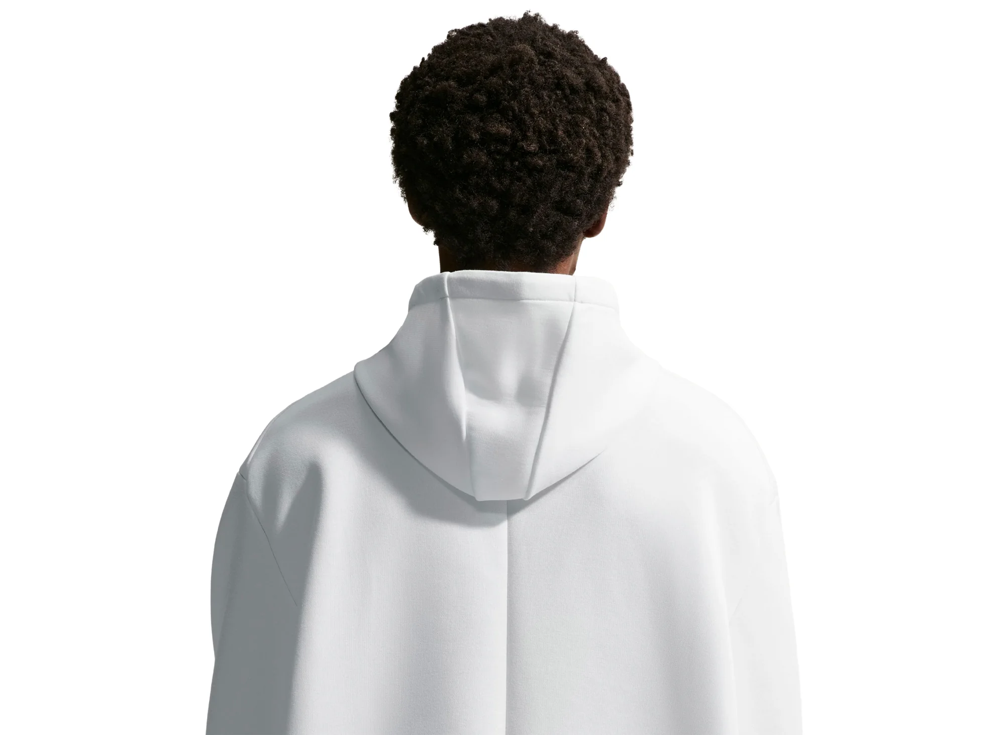 Nike Kobe Dri-FIT Fleece Pullover Hoodie in White - Image 4