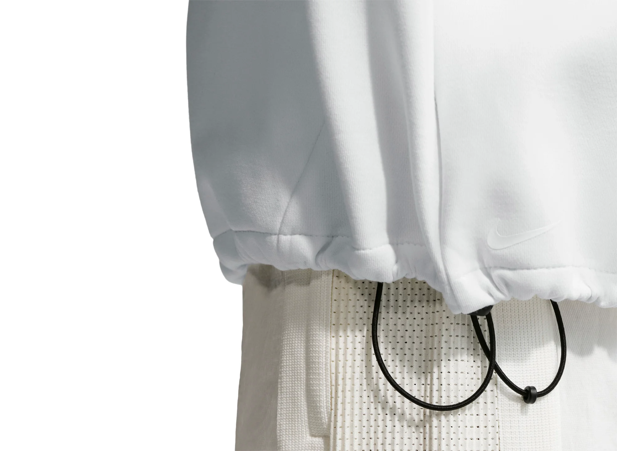 Nike Kobe Dri-FIT Fleece Pullover Hoodie in White - Image 6