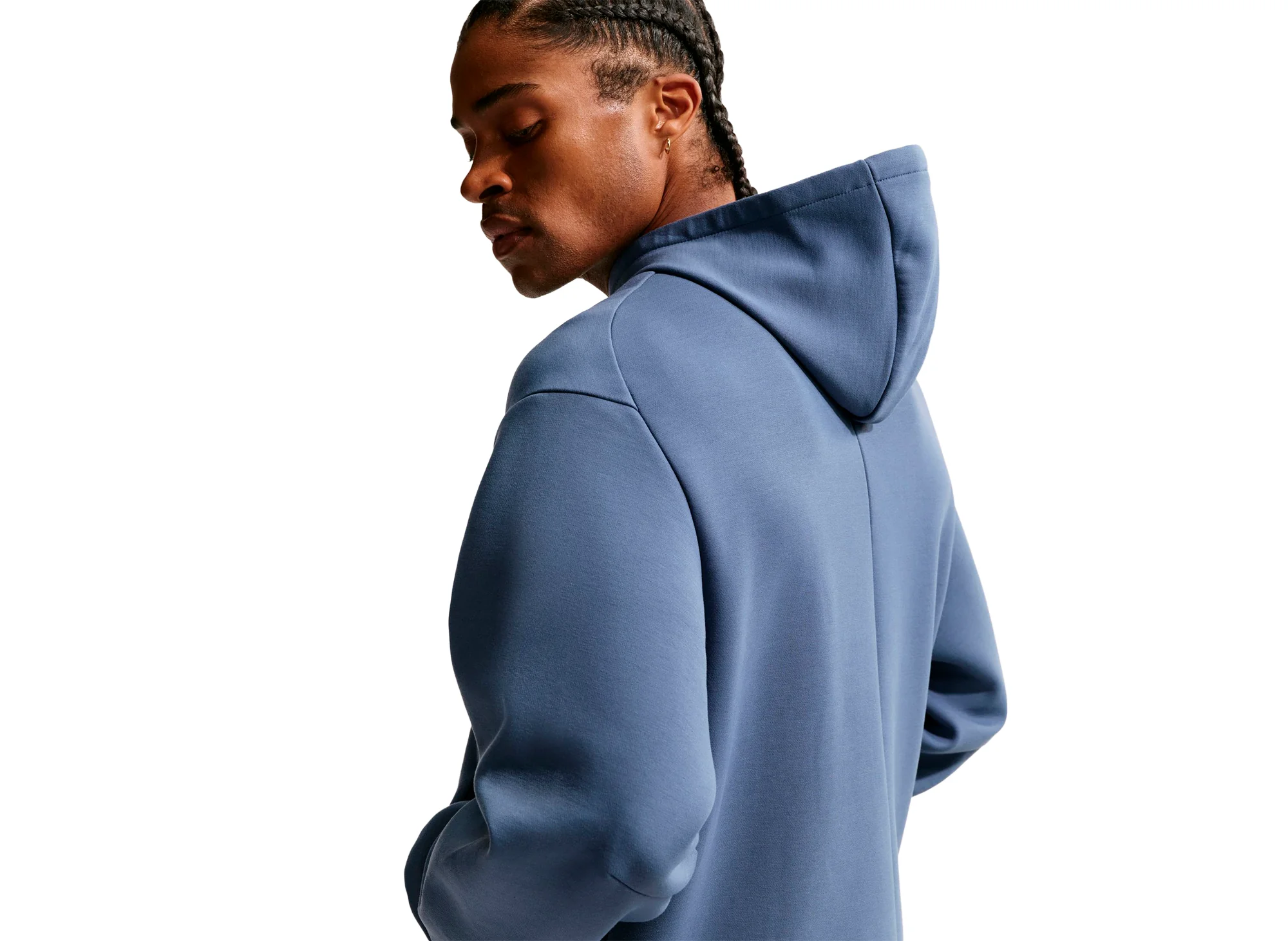 Nike Kobe Dri-FIT Pullover Basketball Hoodie in Diffused Blue - Image 4