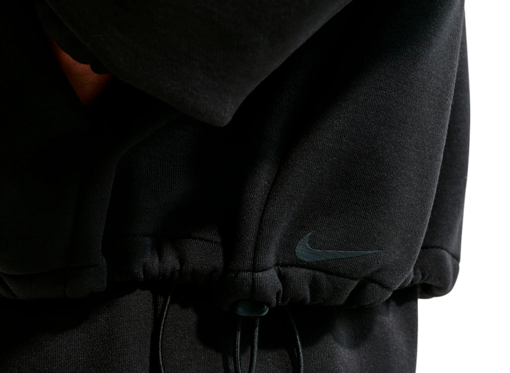 Nike Kobe Fleece Pullover Hoodie in Black / Sonic Yellow - Image 6