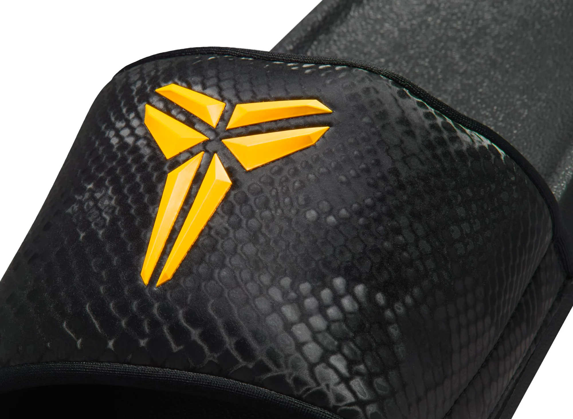Nike Kobe Offcourt Slide in Black / University Gold - Image 6