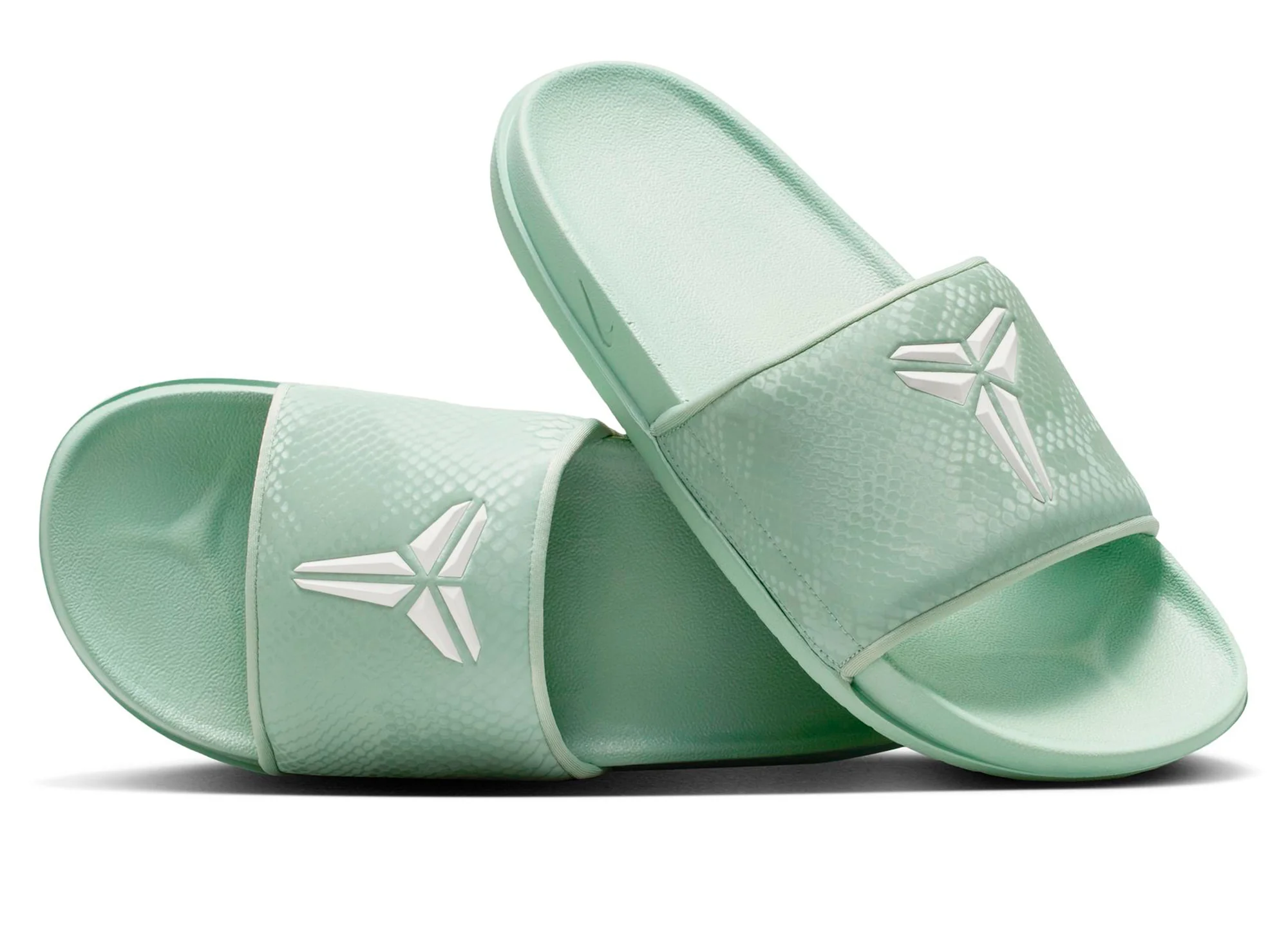 Nike Kobe Offcourt Slide in Steam / Summit White - Image 2