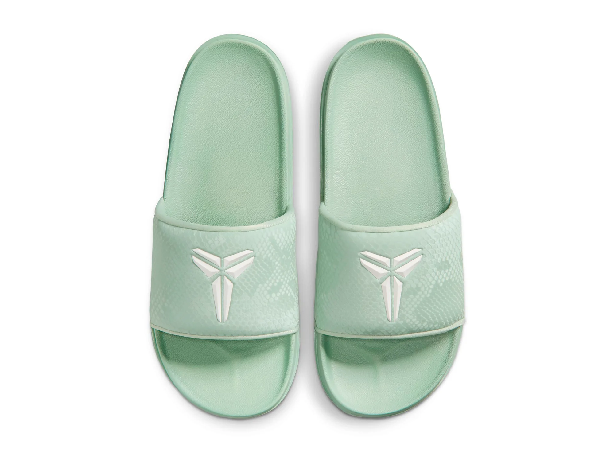 Nike Kobe Offcourt Slide in Steam / Summit White - Image 4