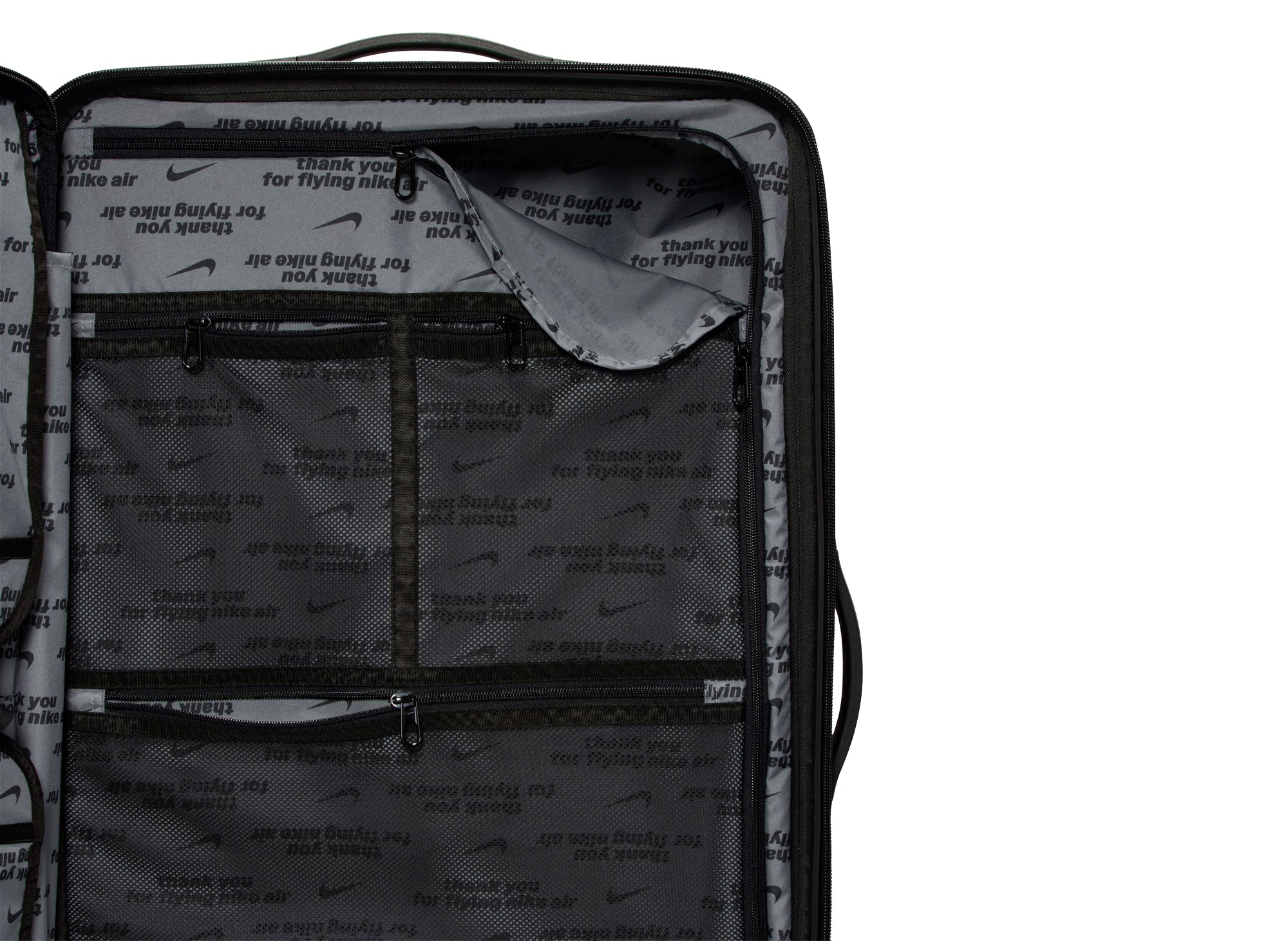 Nike Large Checked Luggage 29" Hardshell in Black - Image 6