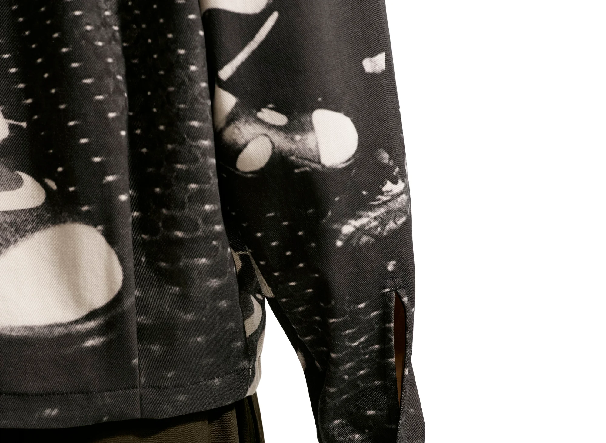 Nike Life Field Sport Jacket in Black / White - Image 6