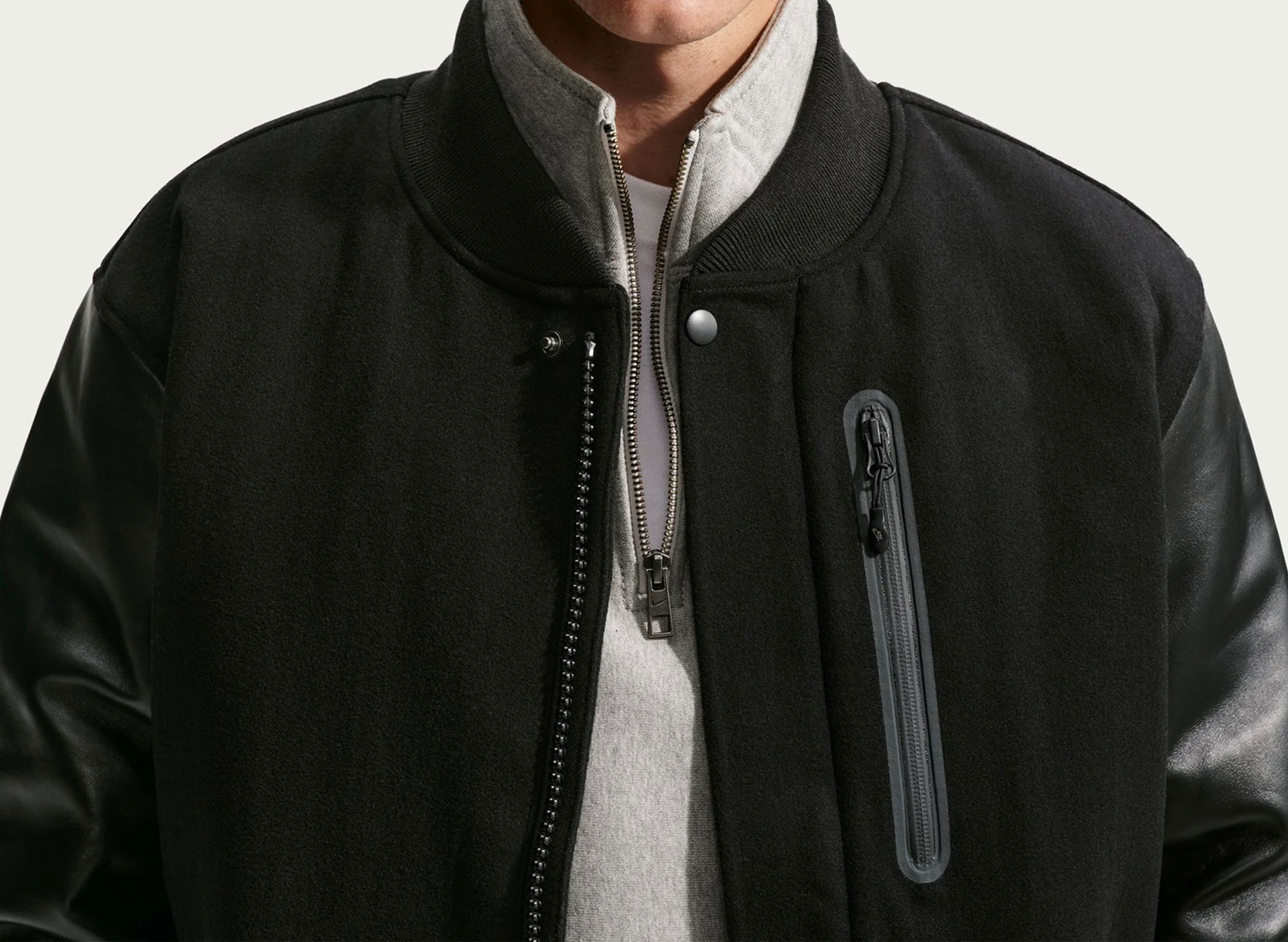 Nike NRG NBHD Destroyer Jacket in Black - Image 5
