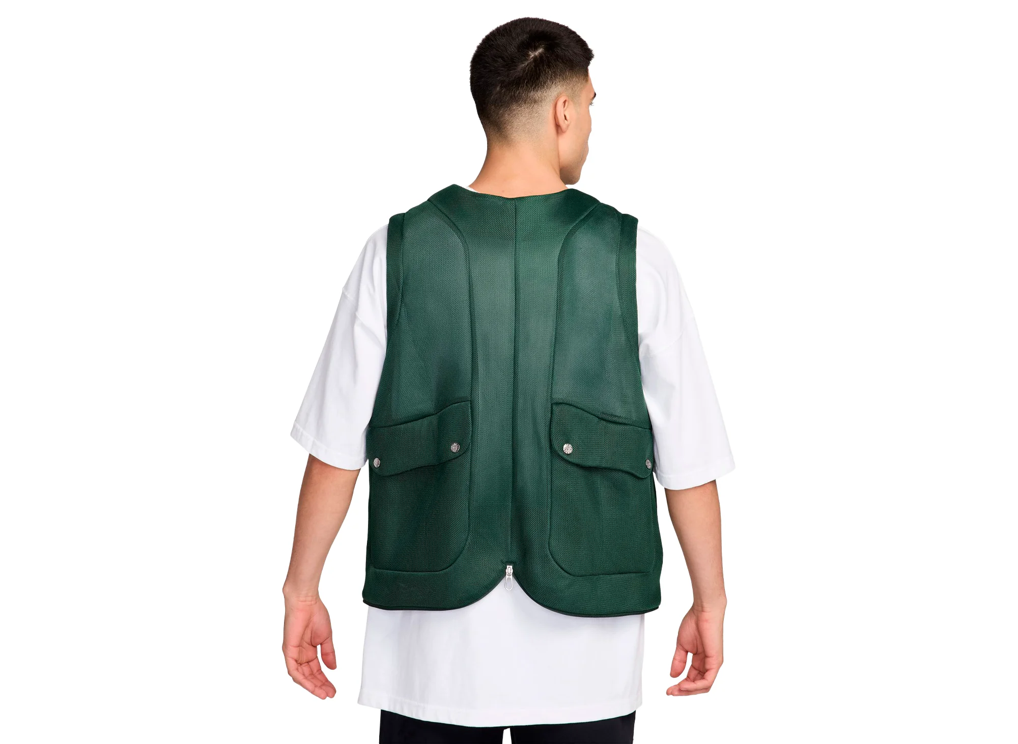 Nike Project F.R.O.G. Bubble Pod Vest in Fir - Image 3