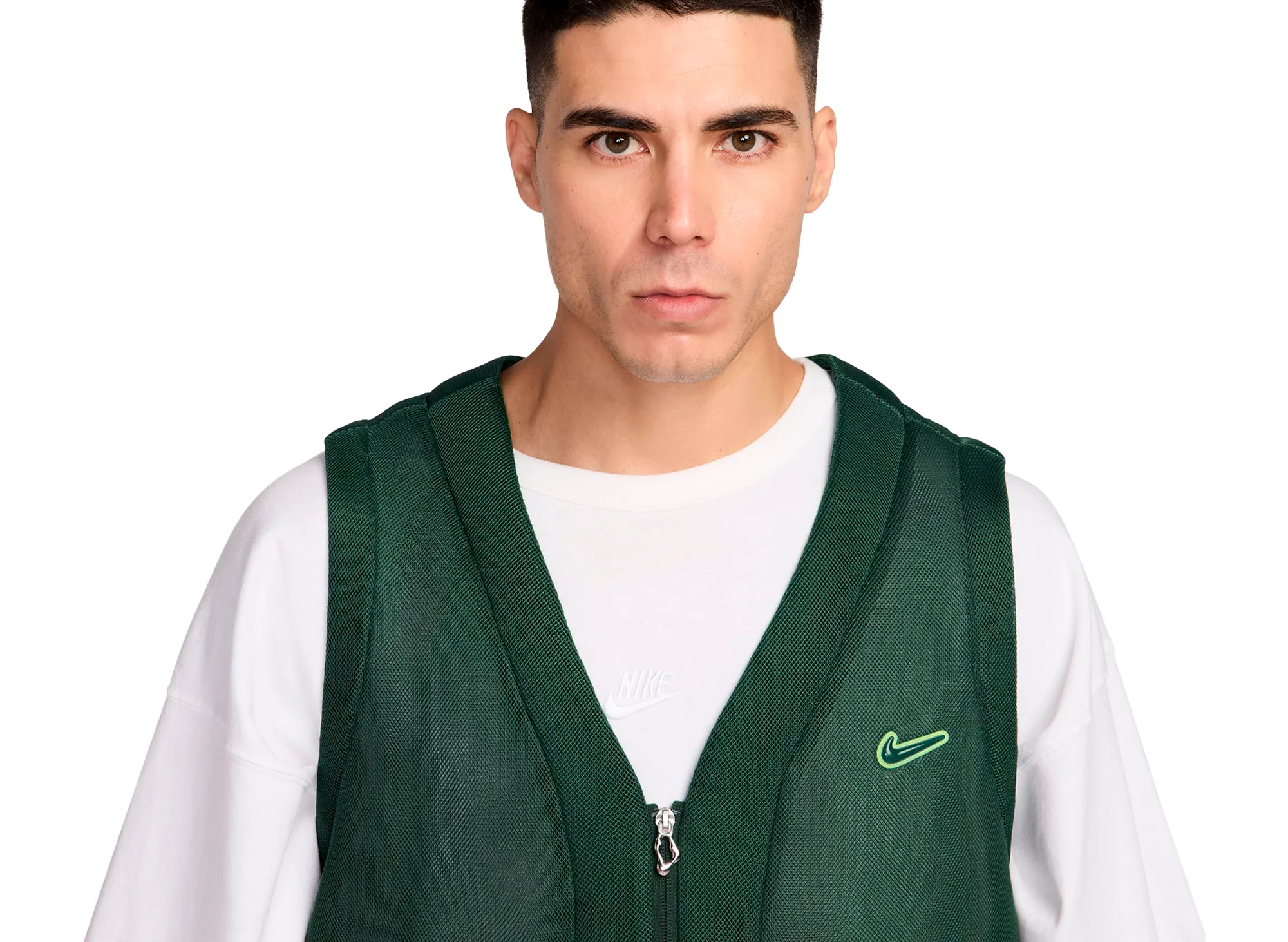 Nike Project F.R.O.G. Bubble Pod Vest in Fir - Image 4