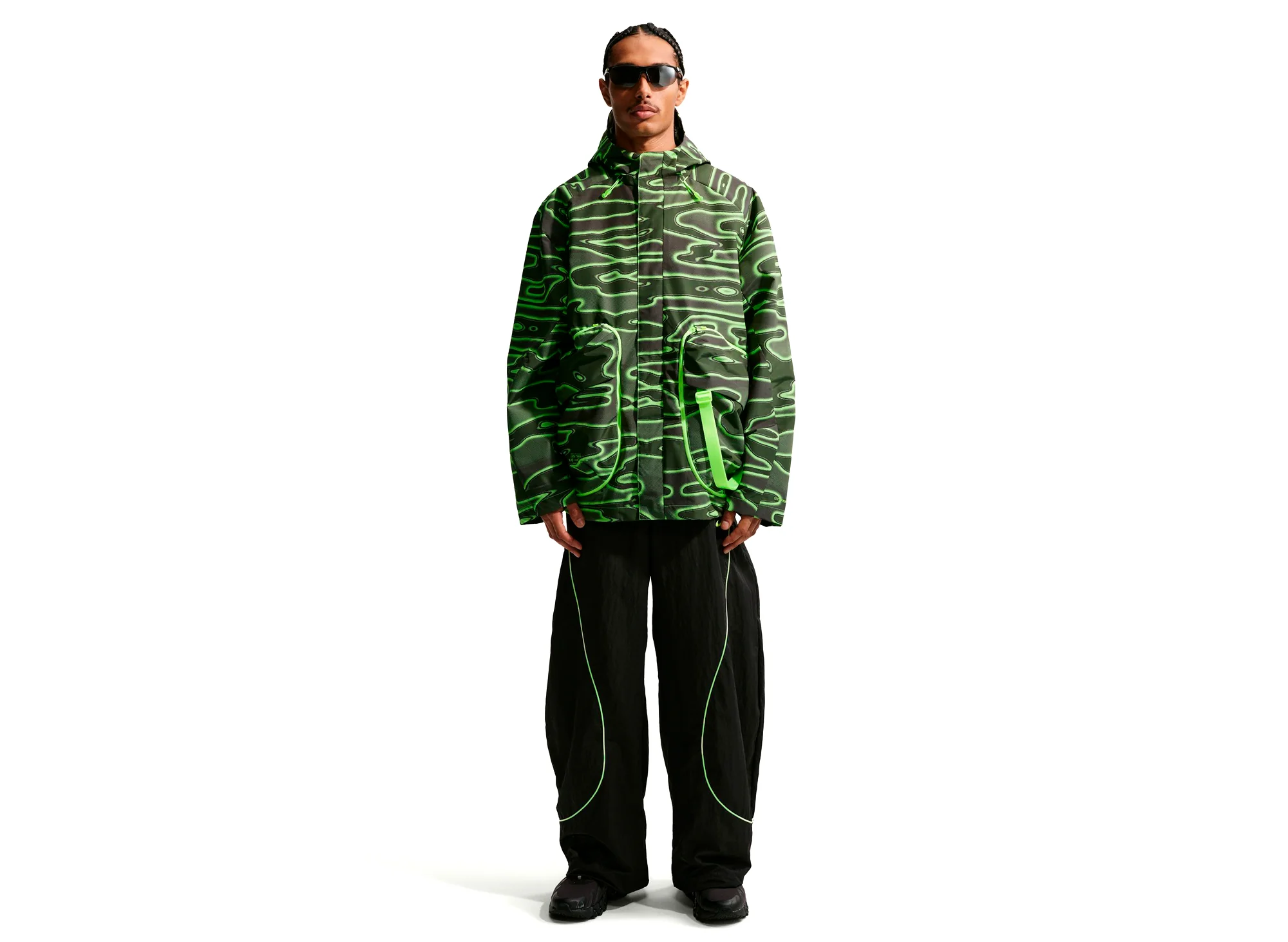 Nike Project F.R.O.G. Storm-FIT Hooded Jacket in Volt Ice