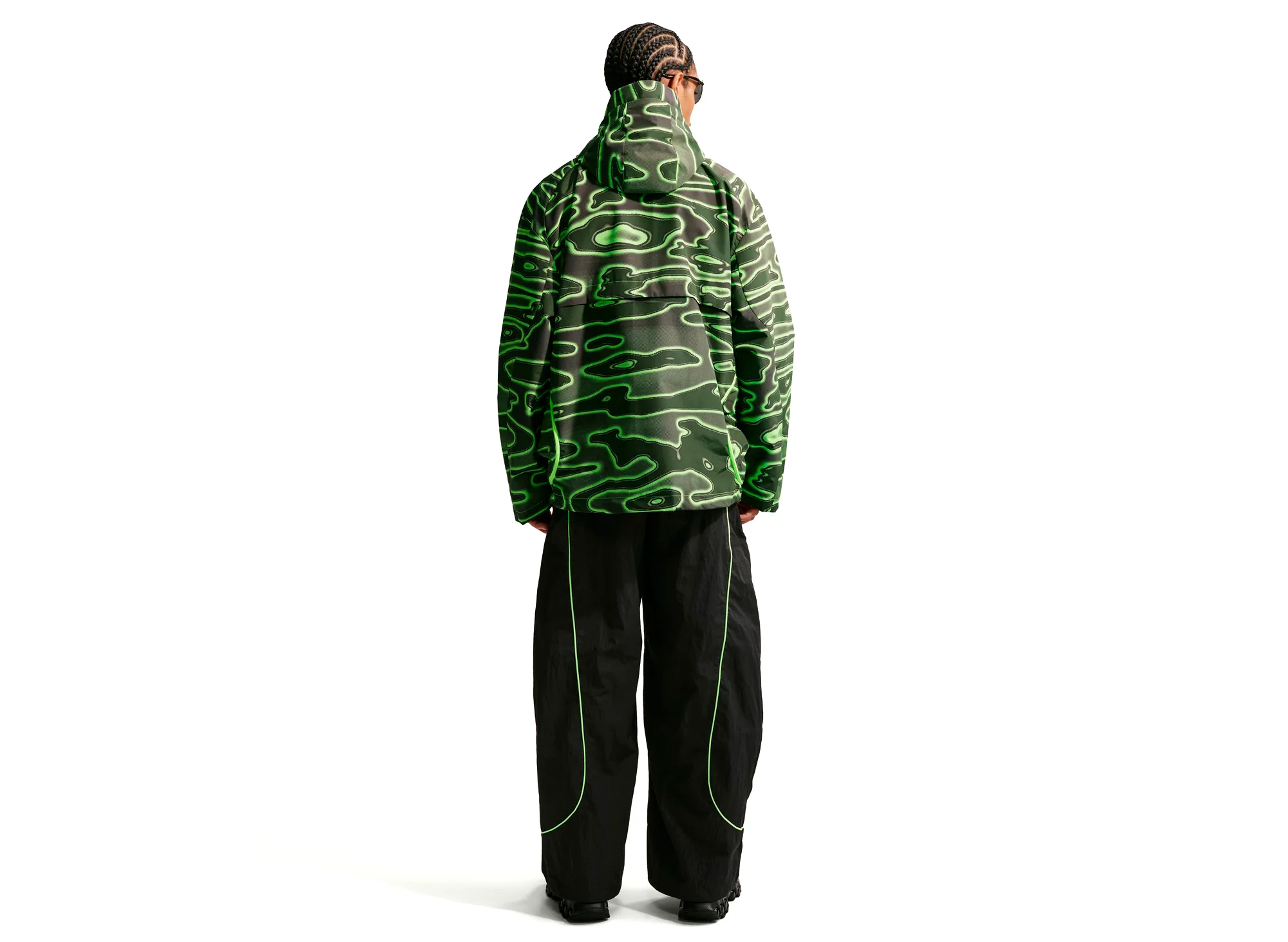 Nike Project F.R.O.G. Storm-FIT Hooded Jacket in Volt Ice - Image 2