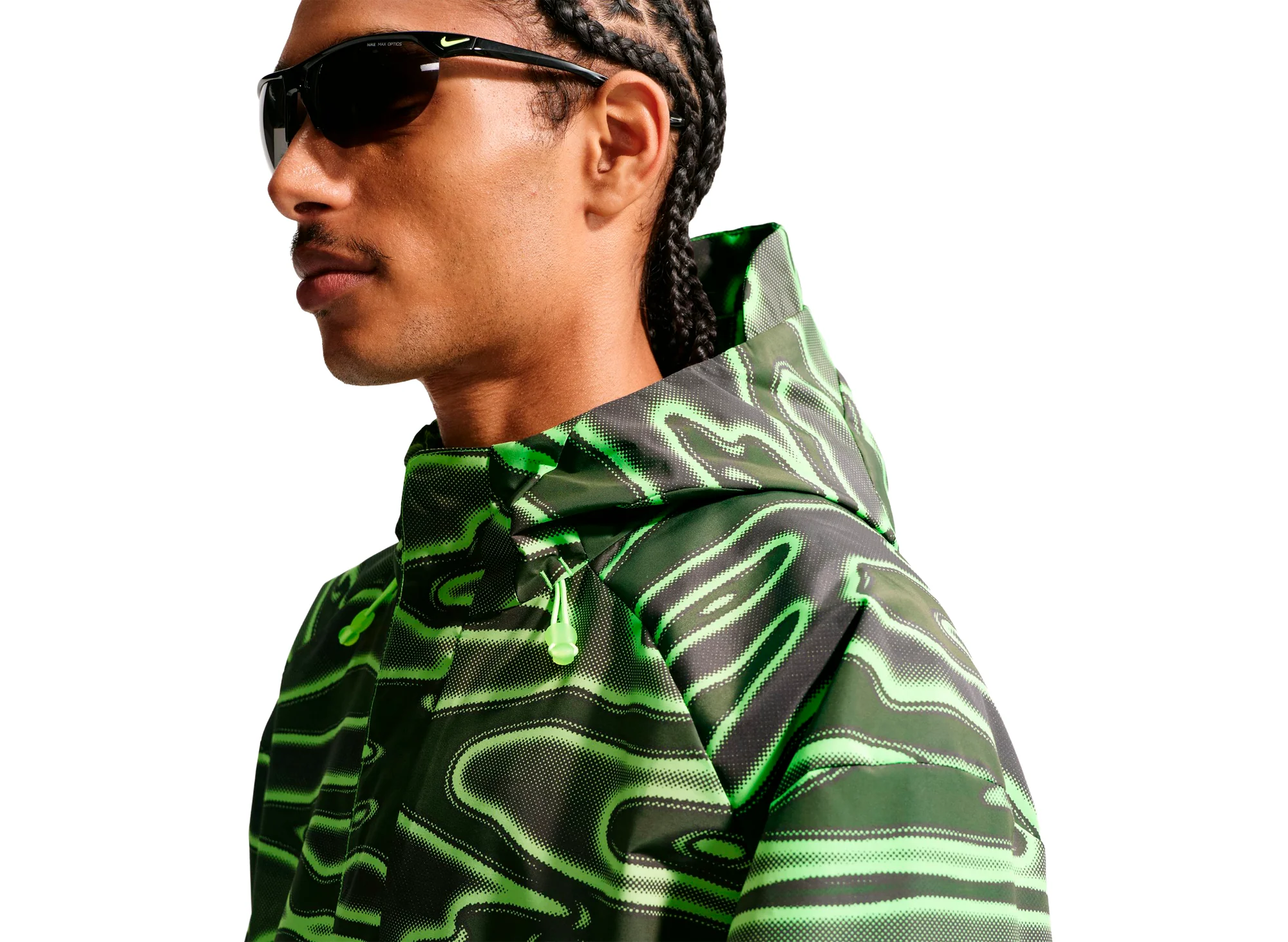 Nike Project F.R.O.G. Storm-FIT Hooded Jacket in Volt Ice - Image 5