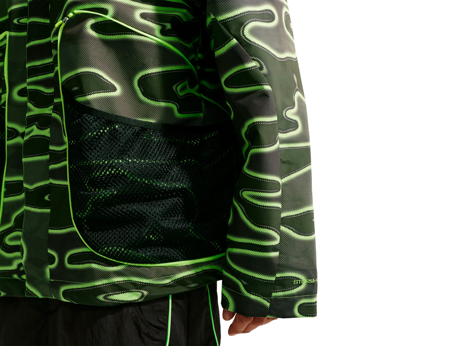 Nike Project F.R.O.G. Storm-FIT Hooded Jacket in Volt Ice - Image 6