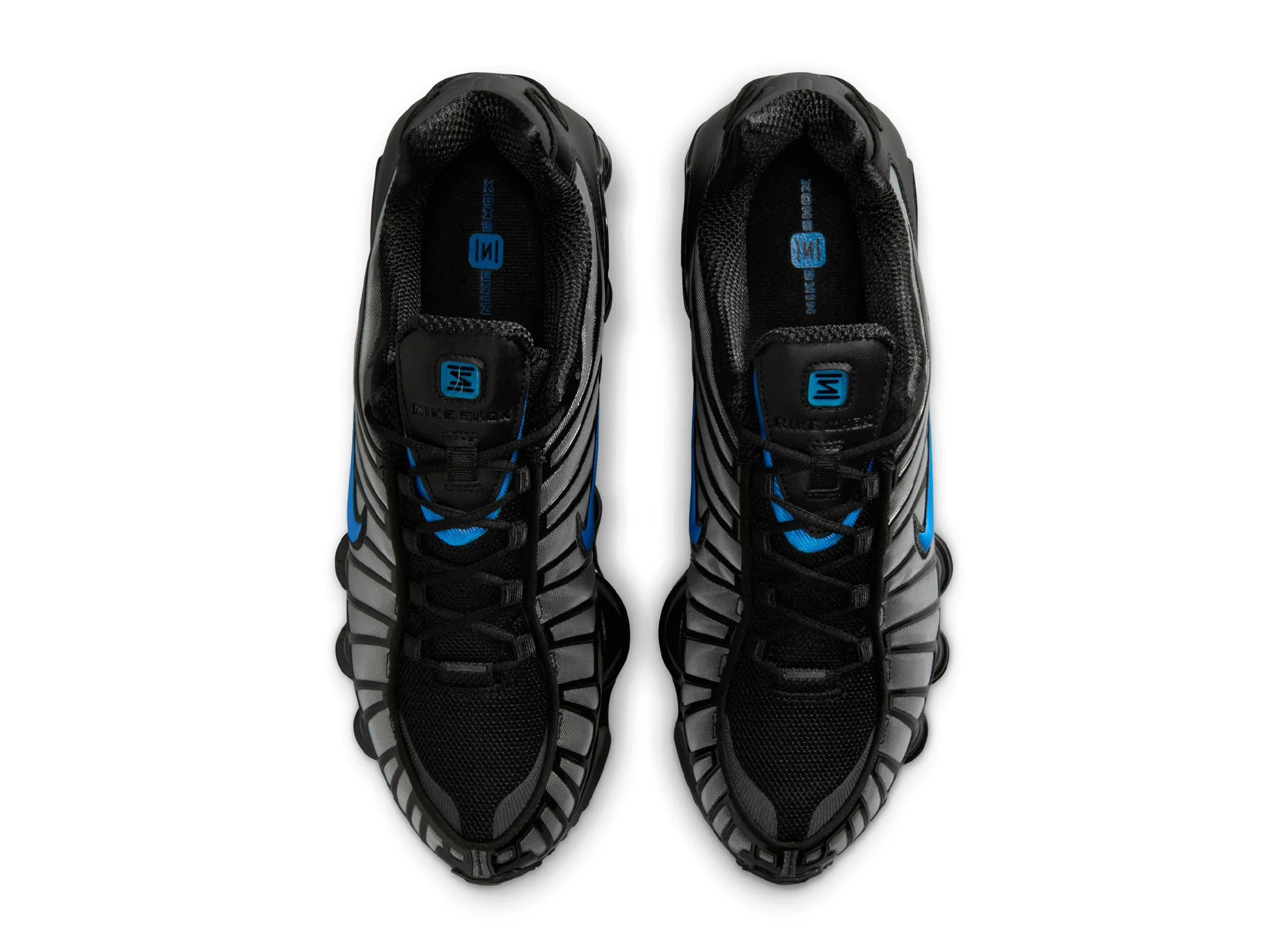 Nike Shox TL SE in Black / Photo Blue - Image 4