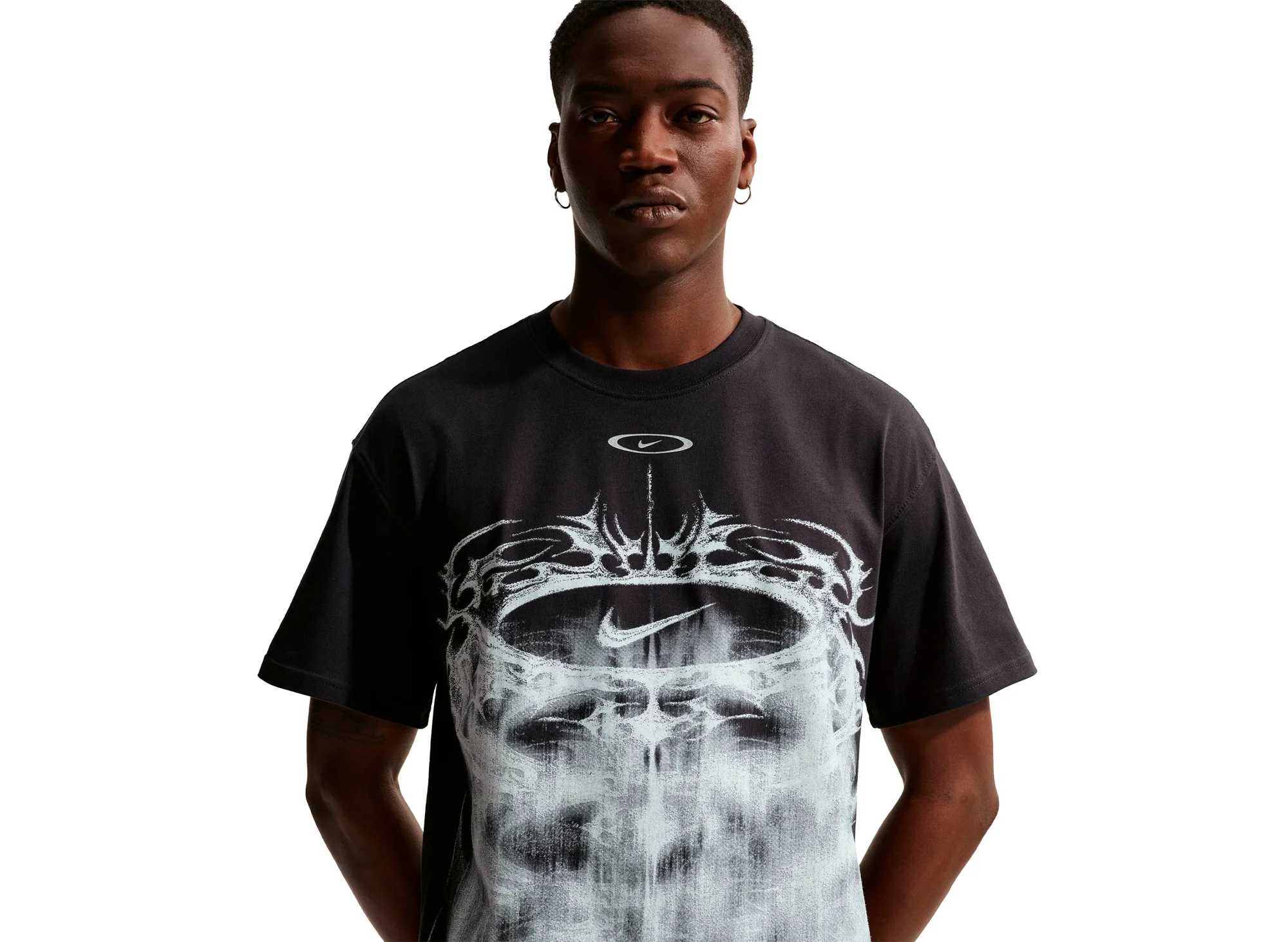 Nike Sportswear Max90 T-Shirt in Off Noir - Image 3