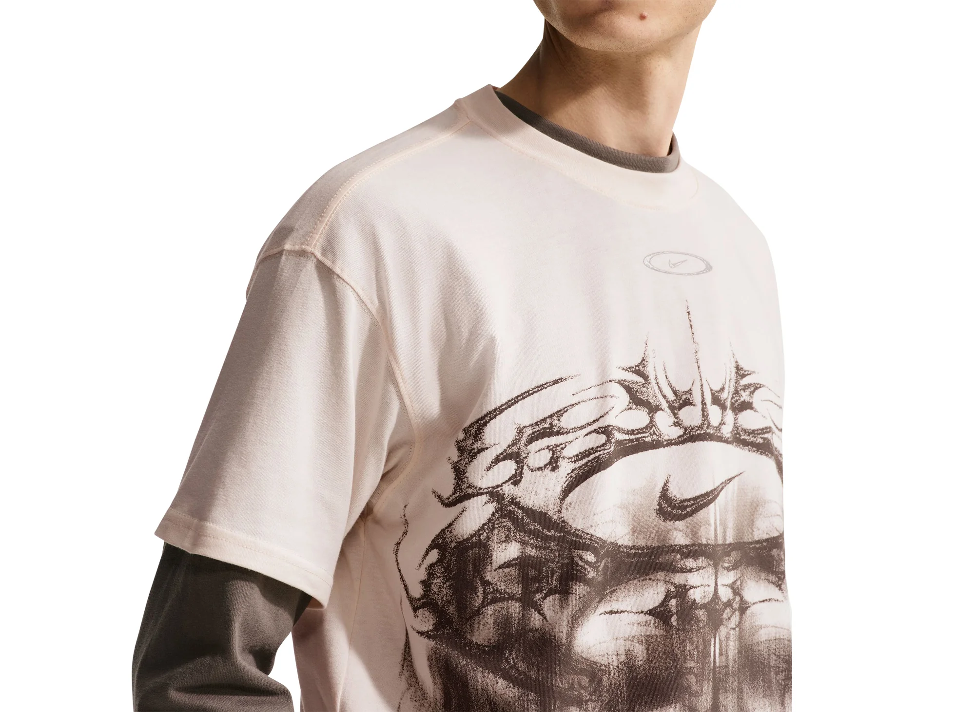 Nike Sportswear Max90 T-Shirt in Chalk - Image 5
