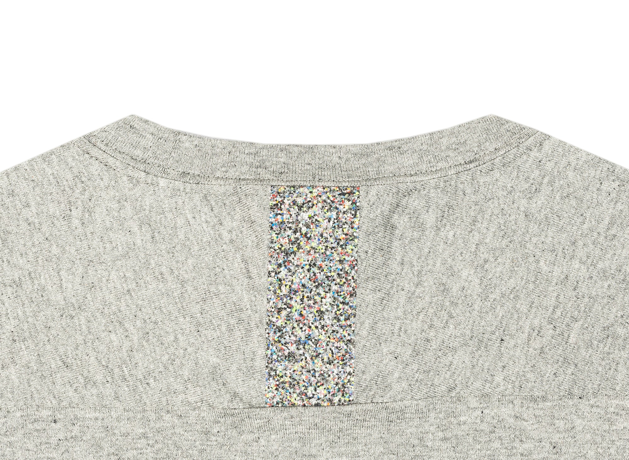 Nike Sportswear Revival S/S Top in Heather Grey - Image 2