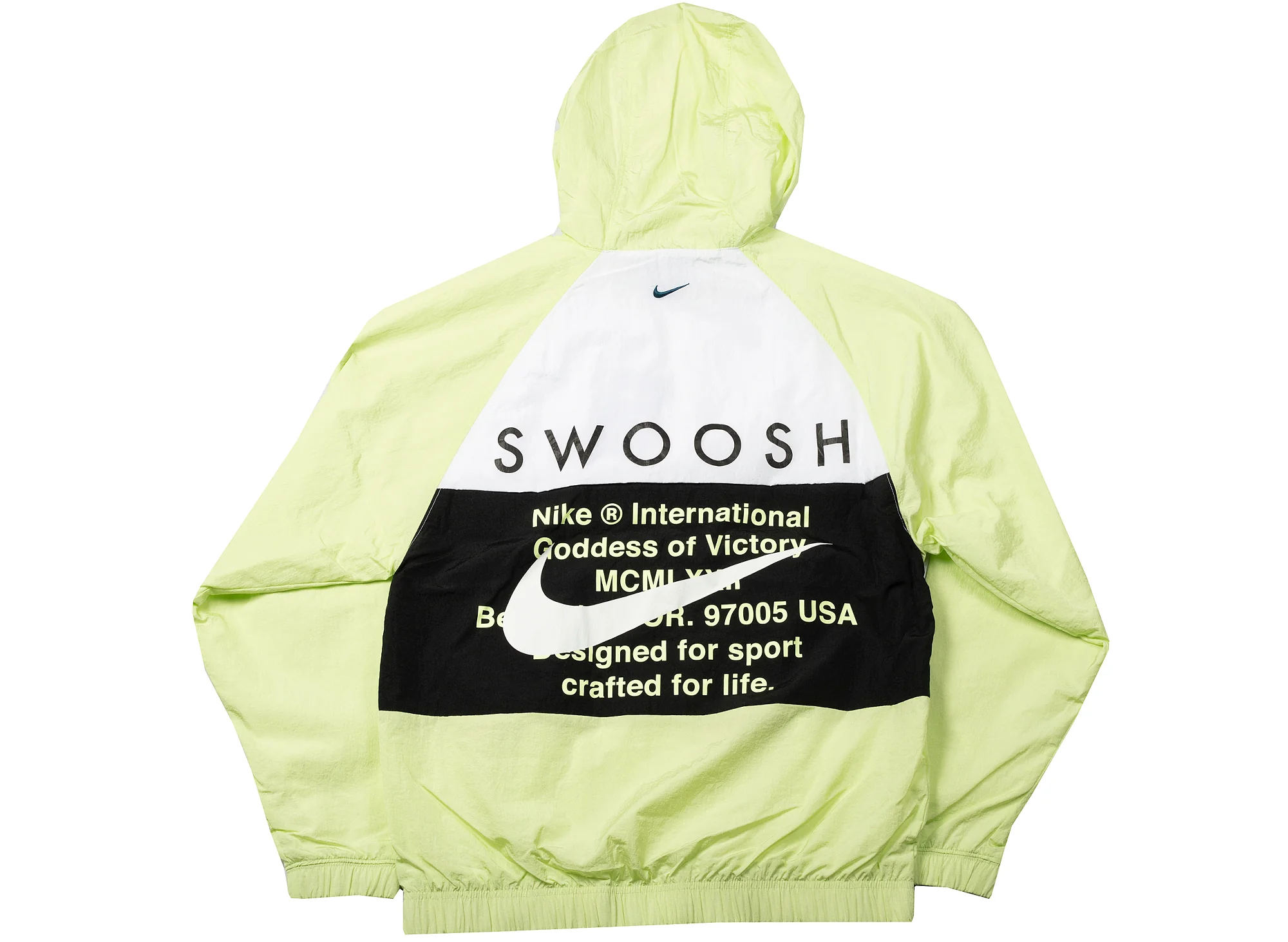 Nike Sportswear Swoosh Men's Woven Hooded Jacket - Image 3