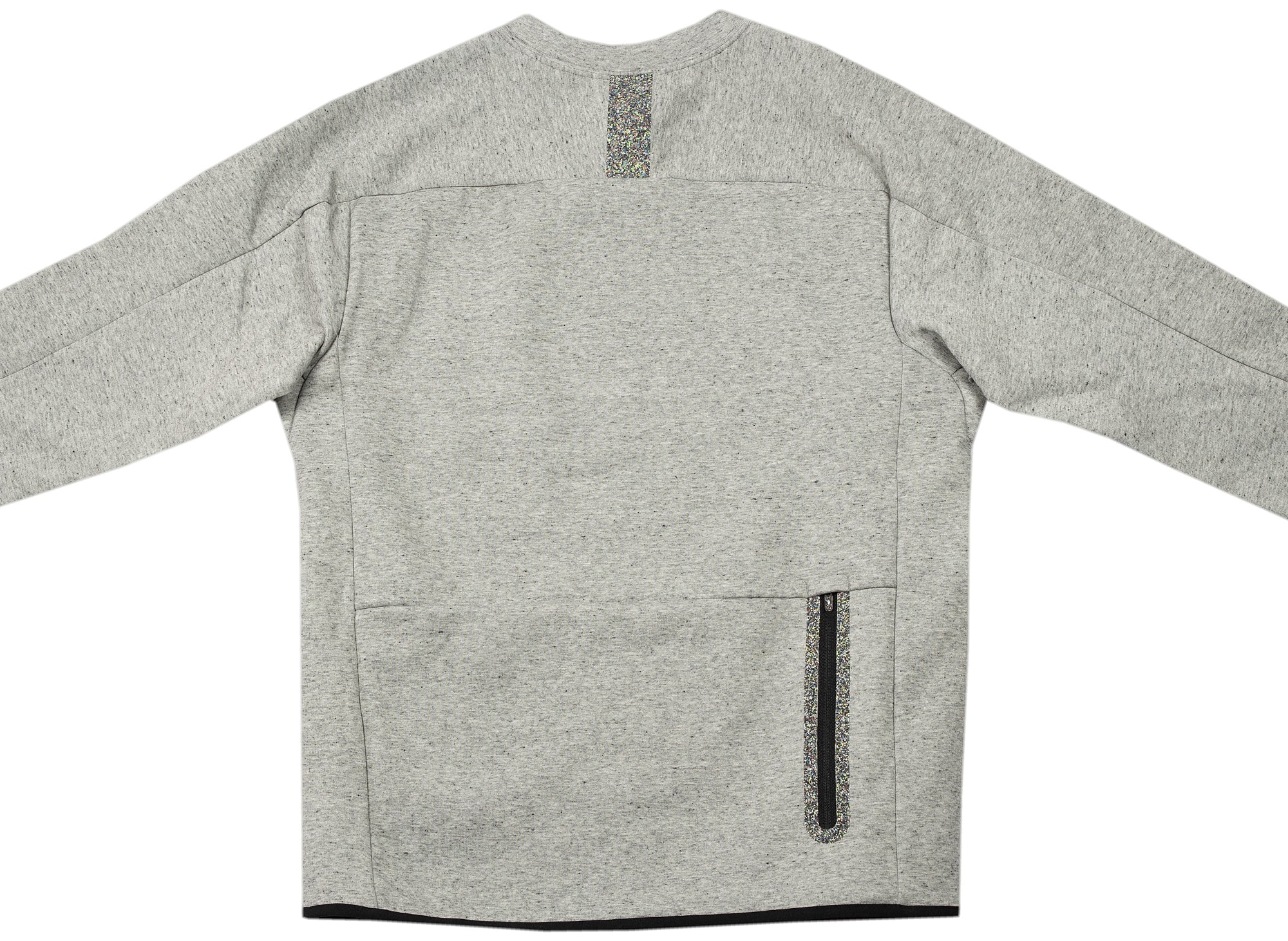 Nike Sportswear Tech Fleece Fleece Crewneck in Grey - Image 3