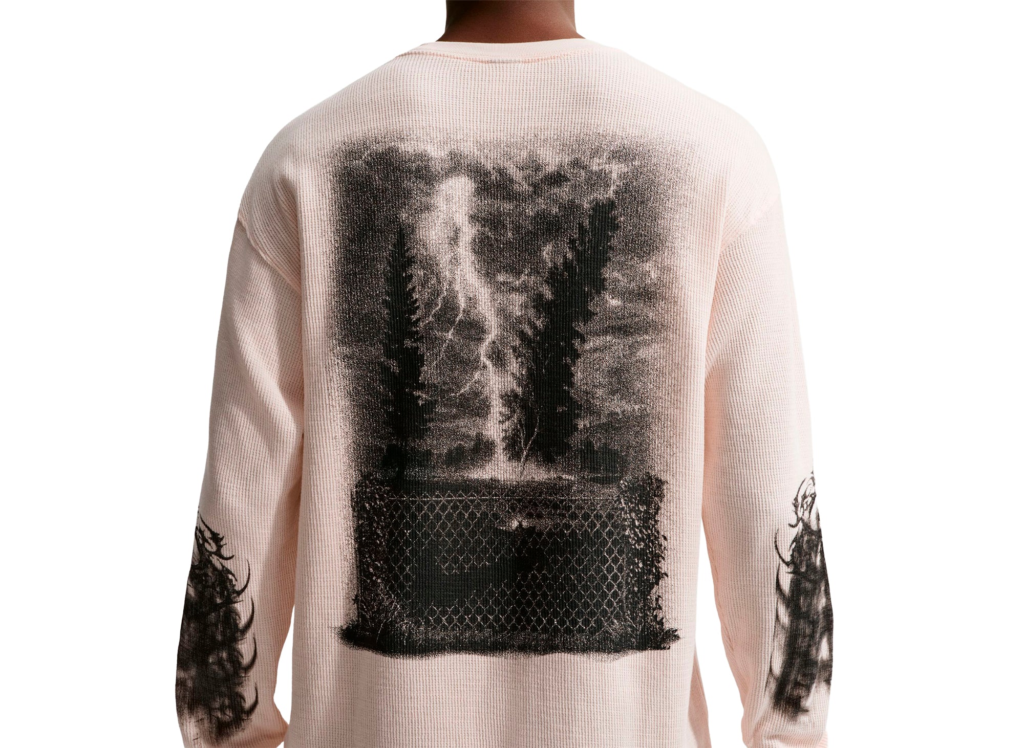 Nike Sportswear Thermal Top in Chalk - Image 4