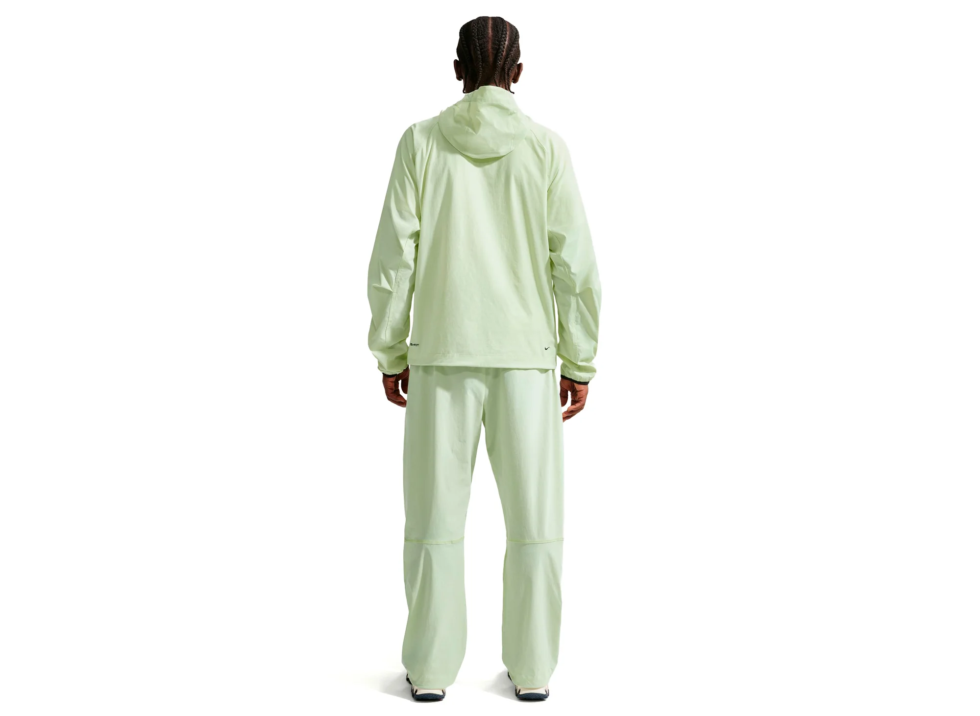 Nike Tech Dri-FIT Woven Pants in Light Liquid Lime - Image 2