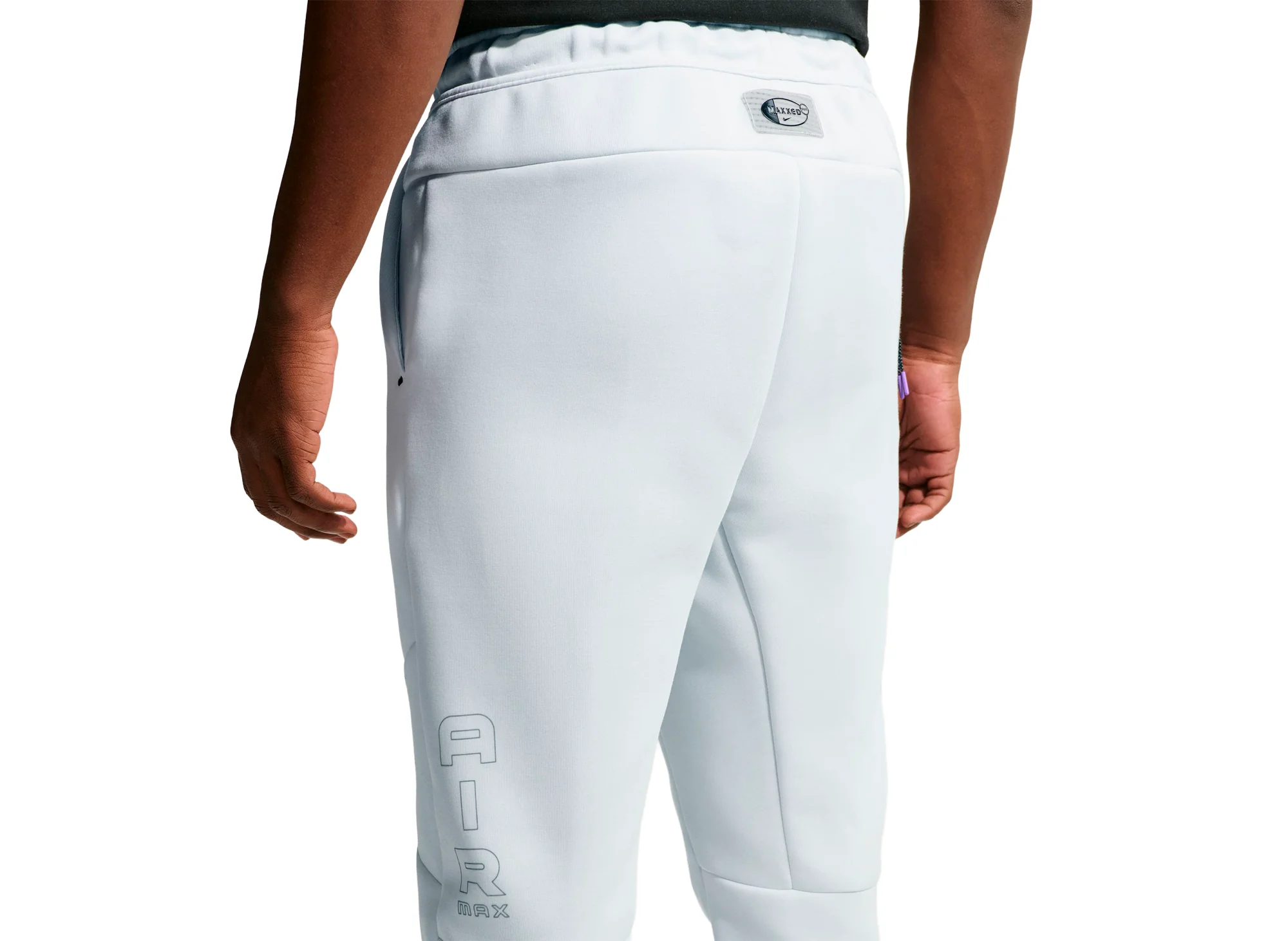 Nike Tech Fleece Joggers in Off White - Image 4