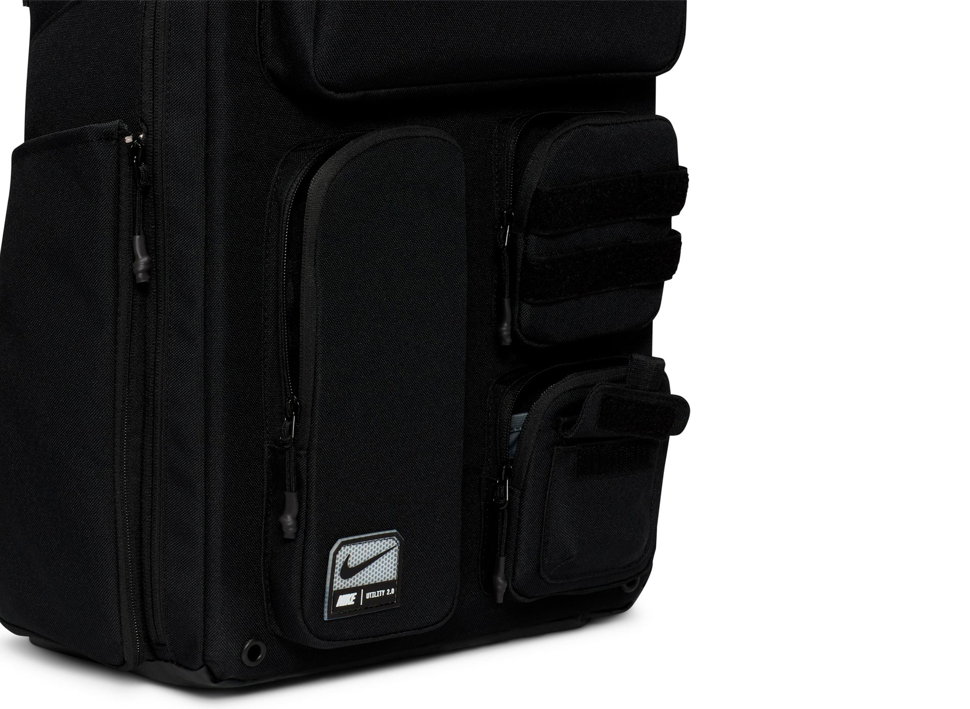 Nike Utility Elite Backpack in Black / White - Image 6
